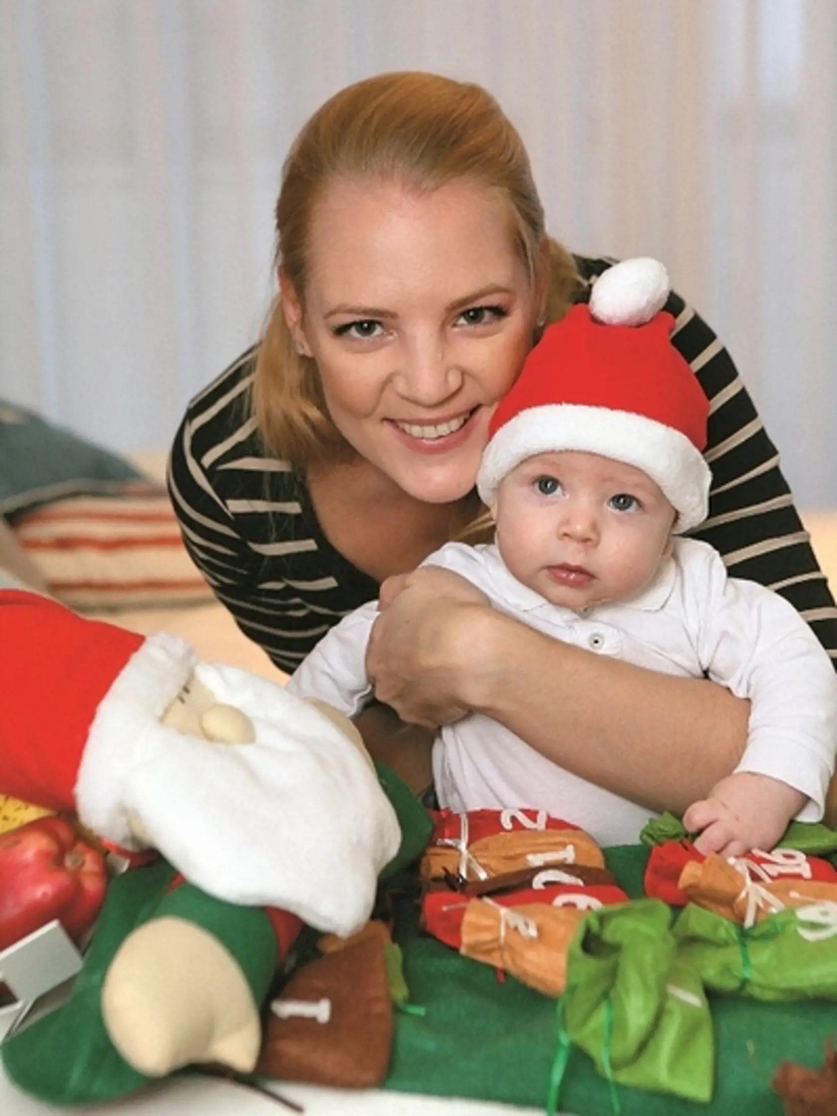 Barbora Chlebcová so synčekom Filipom.