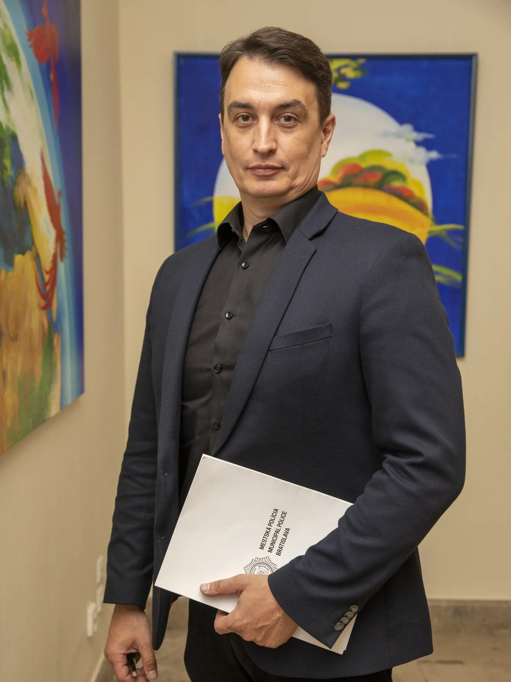 Na snímke je partner prezidentky Zuzany Čaputovej Juraj Rizman.