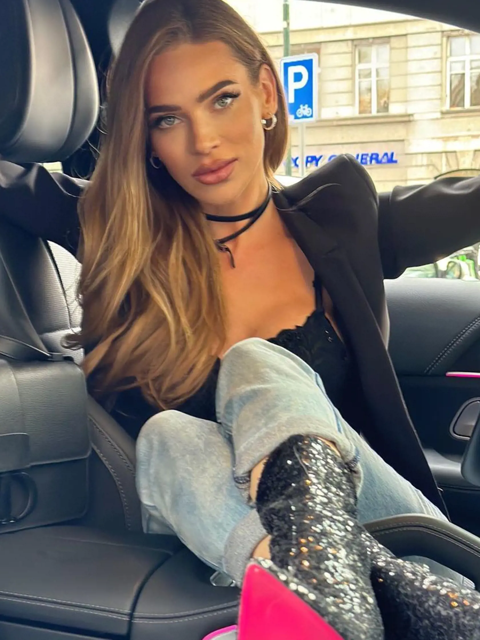 Modelka Andrea Verešová