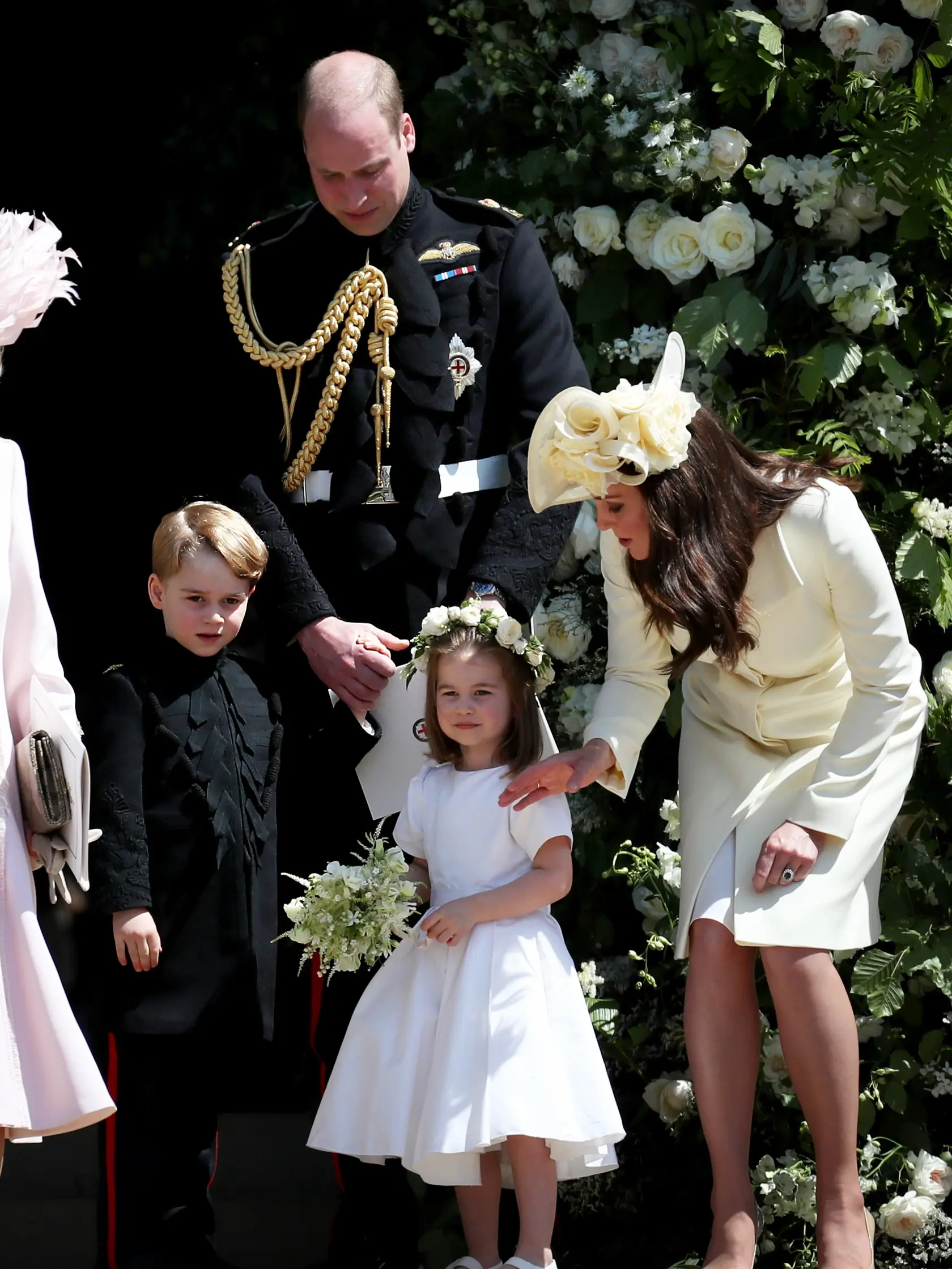 Takéto šaty mala princezná Charlotte na svadbe Harryho a Meghan.