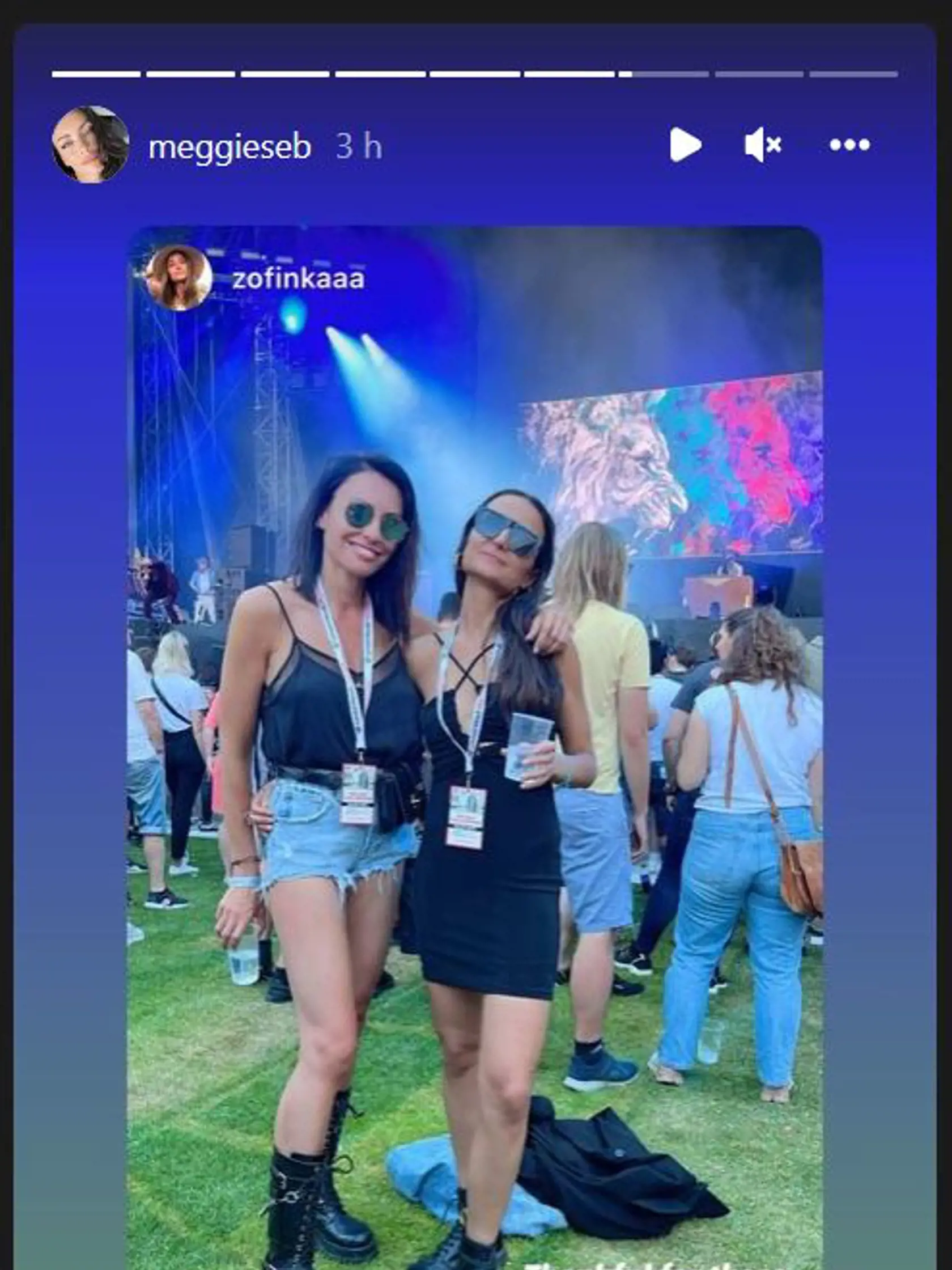 Festival si užila aj expartnerka bývalého futbalistu Jána Ďuricu Magdaléna Šebestová.