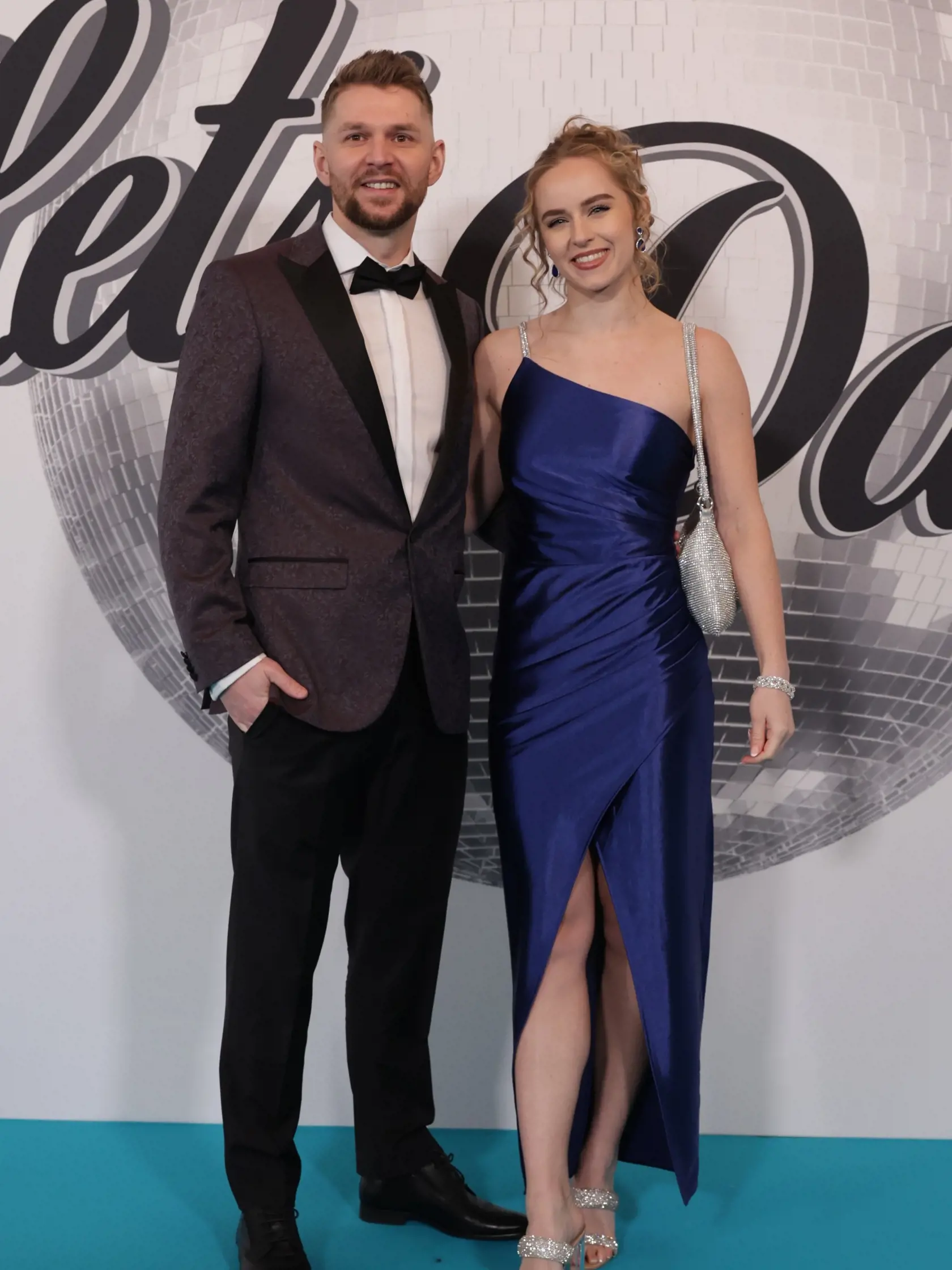 Prvé kolo desiatej série Let´s Dance. Exfarmári Xénia Gregušová a Lukáš Stanislav. 