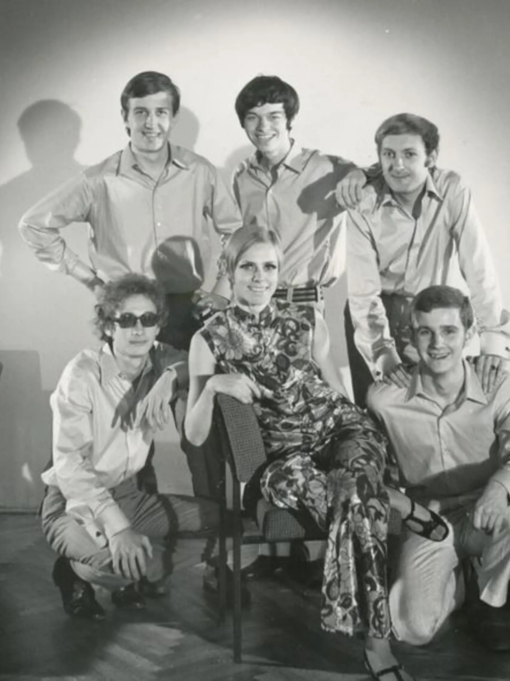 Skupina Ľuba Beláka a Eva Kostolányiová v roku 1968.
