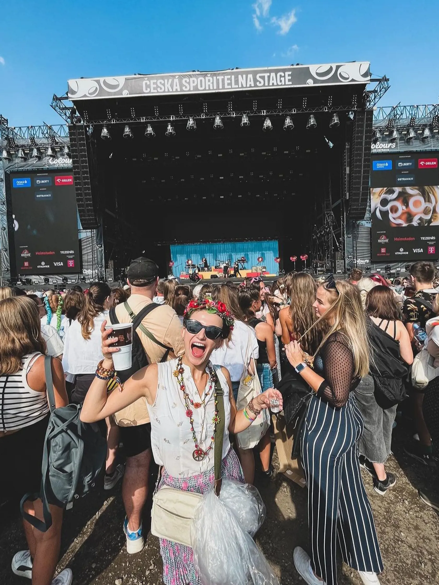 Petra Dubayová na festivale Colours of Ostrava predviedla viacero štýlových outfitov.