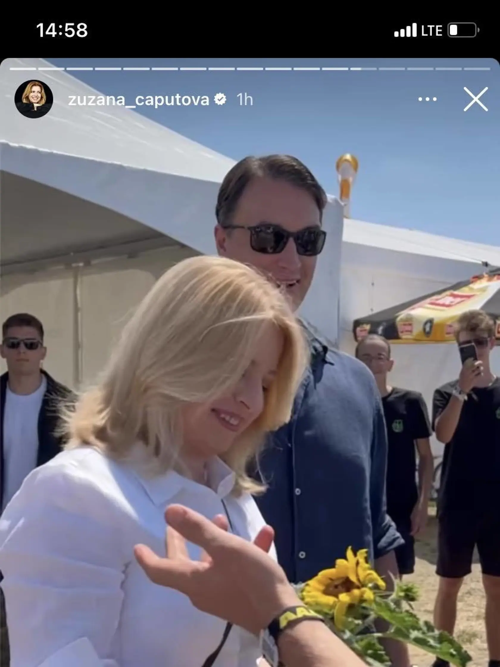 Prezidentka Čaputová prišla na obľúbený festival Pohoda v spoločnosti s partnerom Jurajom Rizmanom.