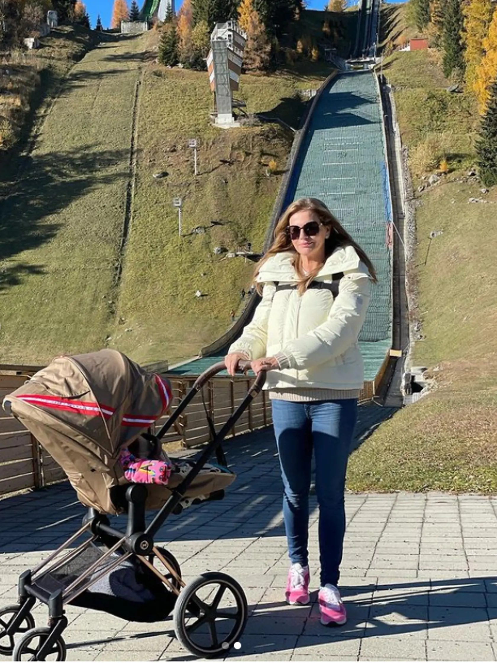 Monika Beňová predviedla v Tatrách sexi postavu.