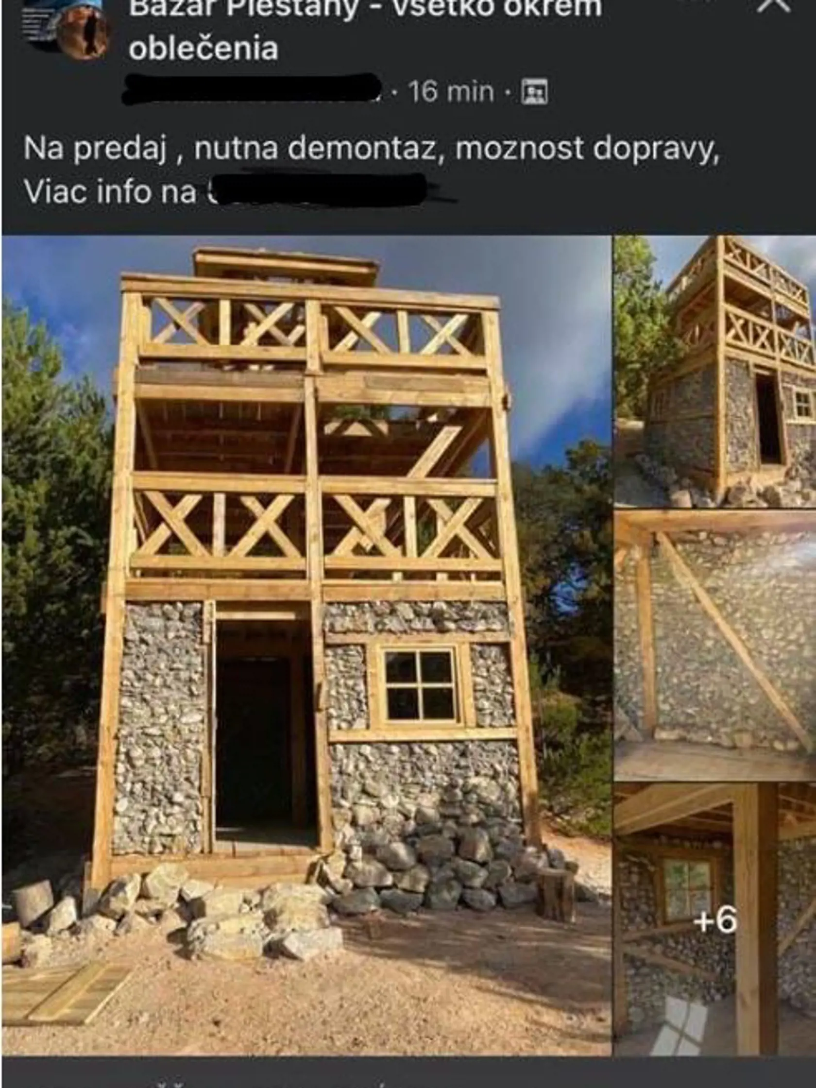 Majitelia pozemku, kde sa natáčala Farma, sa chcú jednotlivých stavieb čo najrýchlejšie zbaviť. Dokonca aj pýchy Farmy zvonice, na ktorej sa súťažiaci poriadne namakali.