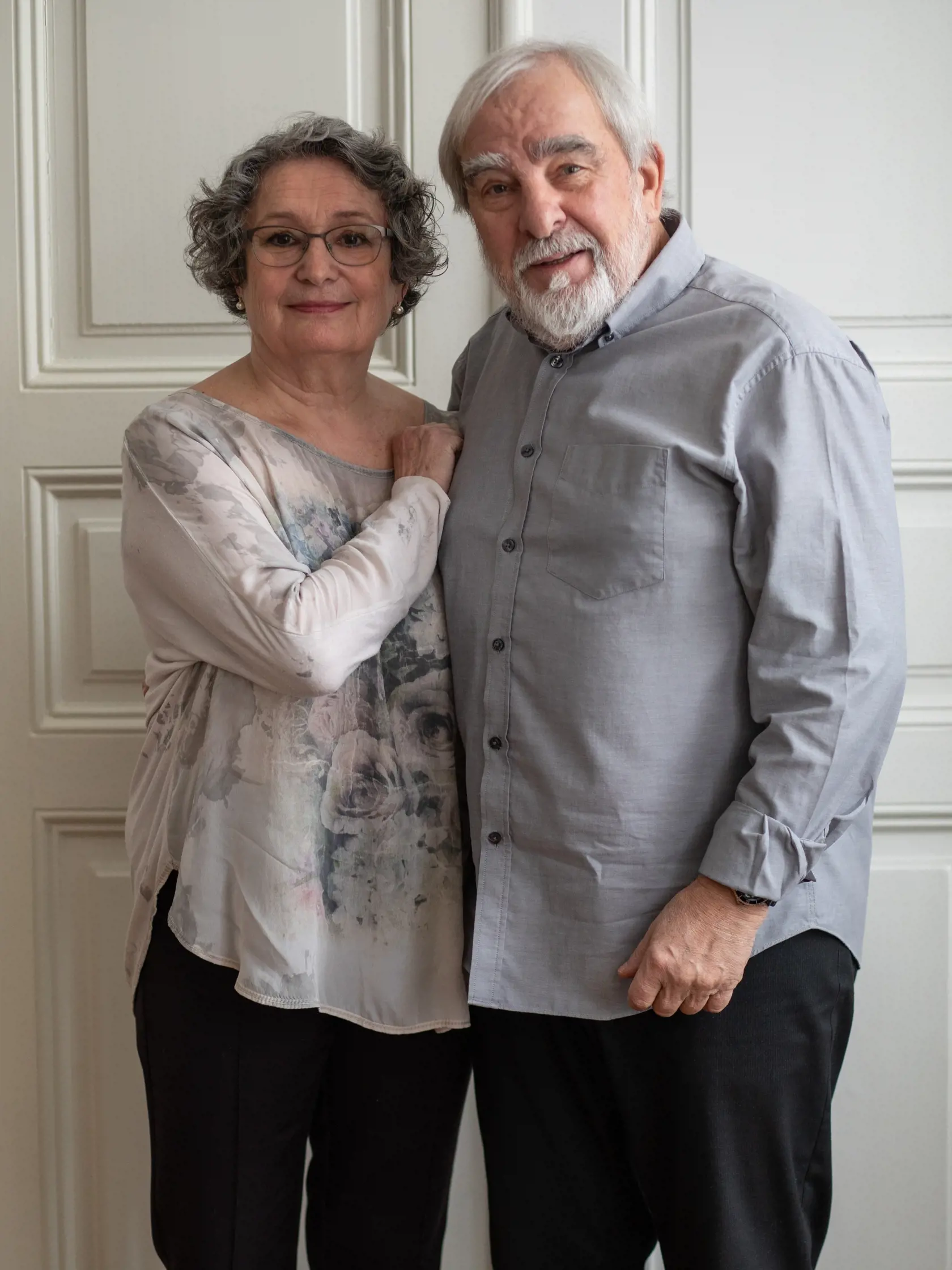 Valentínske fotenie Marián Slovák a manželky Eva Matejková u nich v doma.