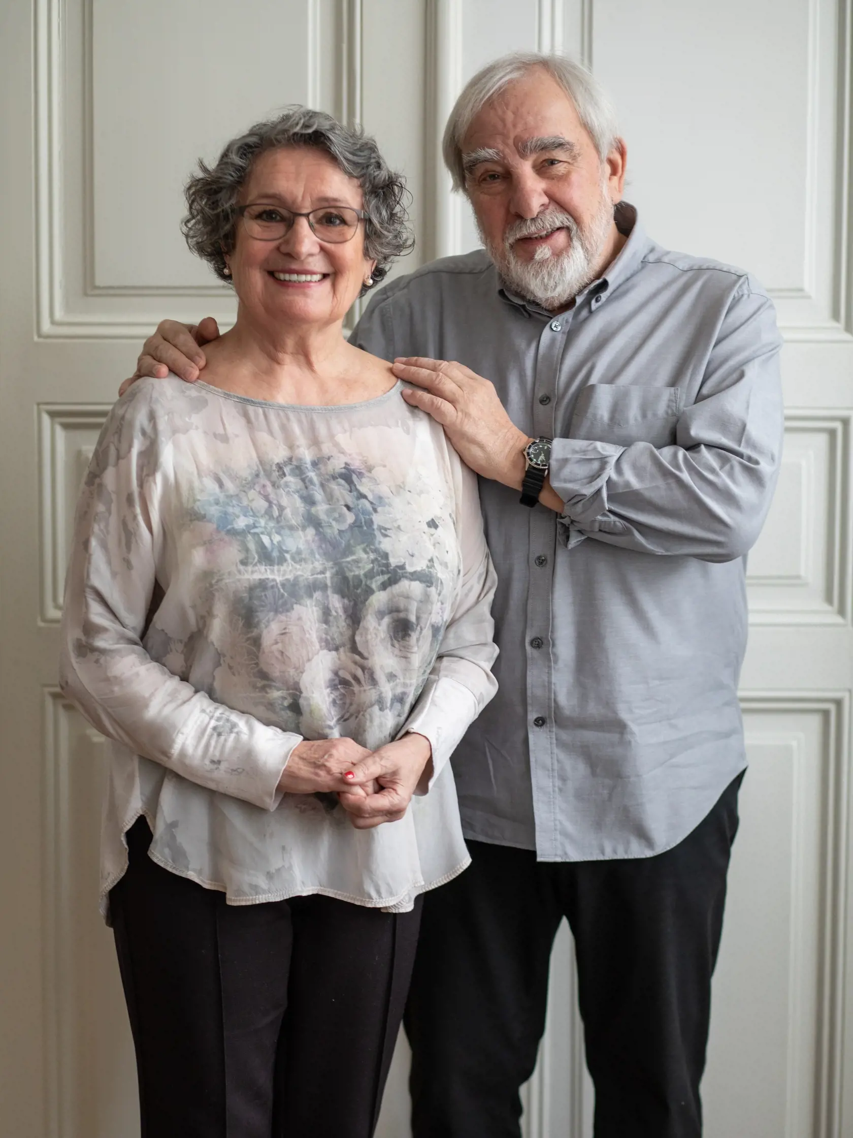 Valentínske fotenie Marián Slovák a manželky Eva Matejková u nich v doma.