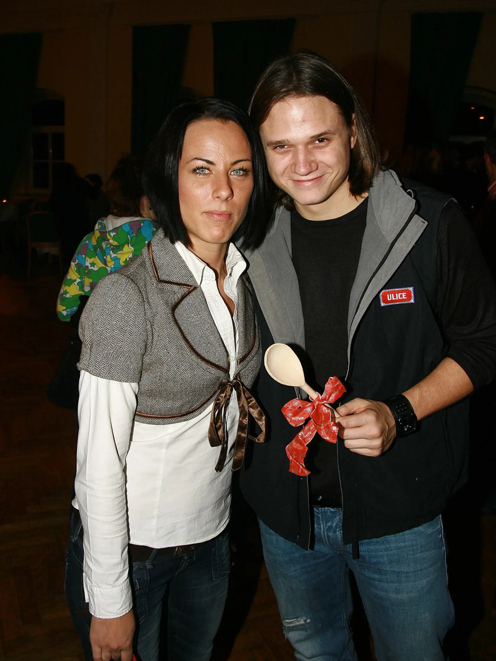 Ondřej Brzobohatý a jeho prvá manželka Johana Arletová - Indráková.