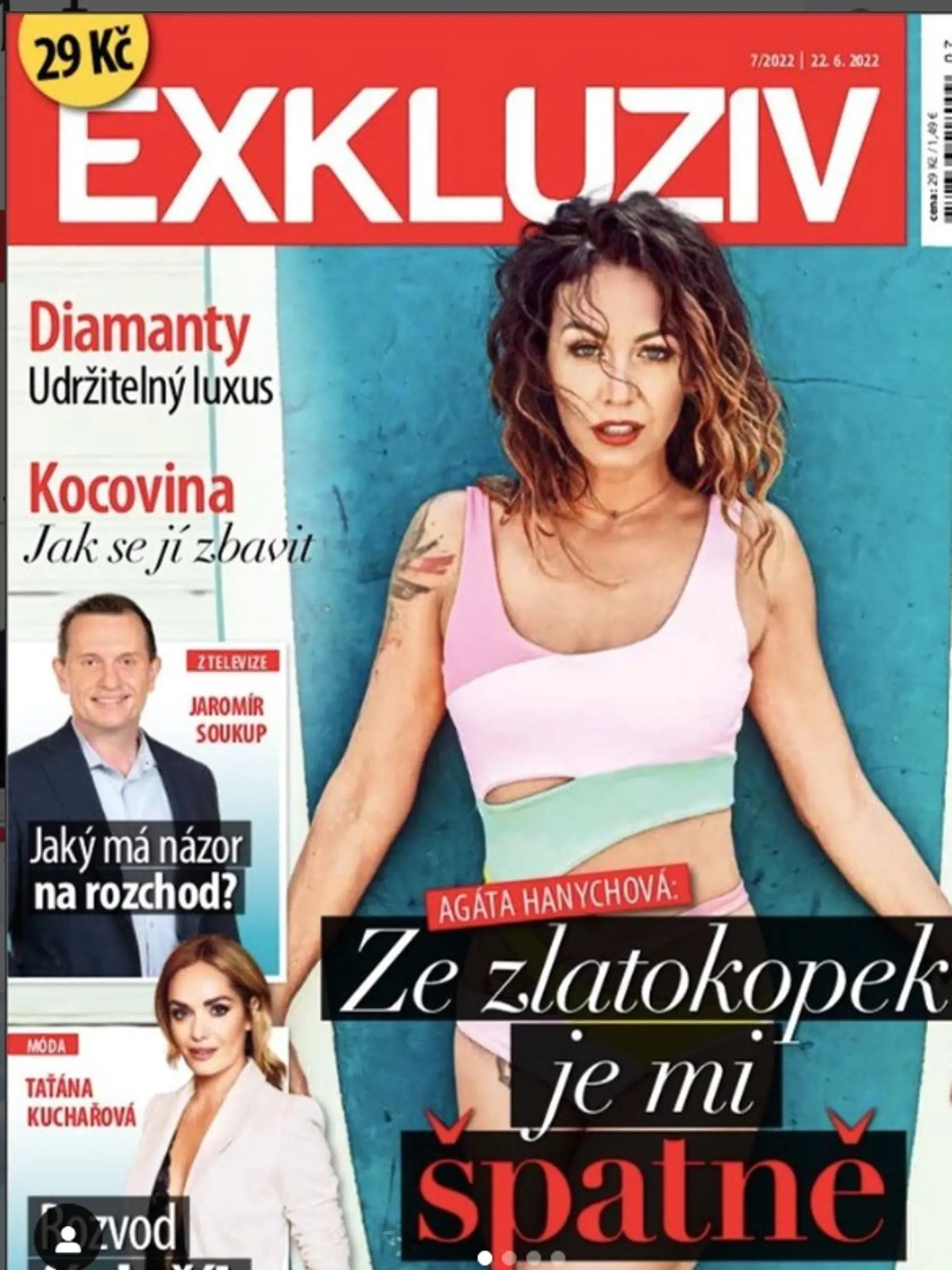 Vďaka novému priateľovi už zdobí exkluzívnu obálku. Za zlatokopku sa však evidentne nepovažuje.