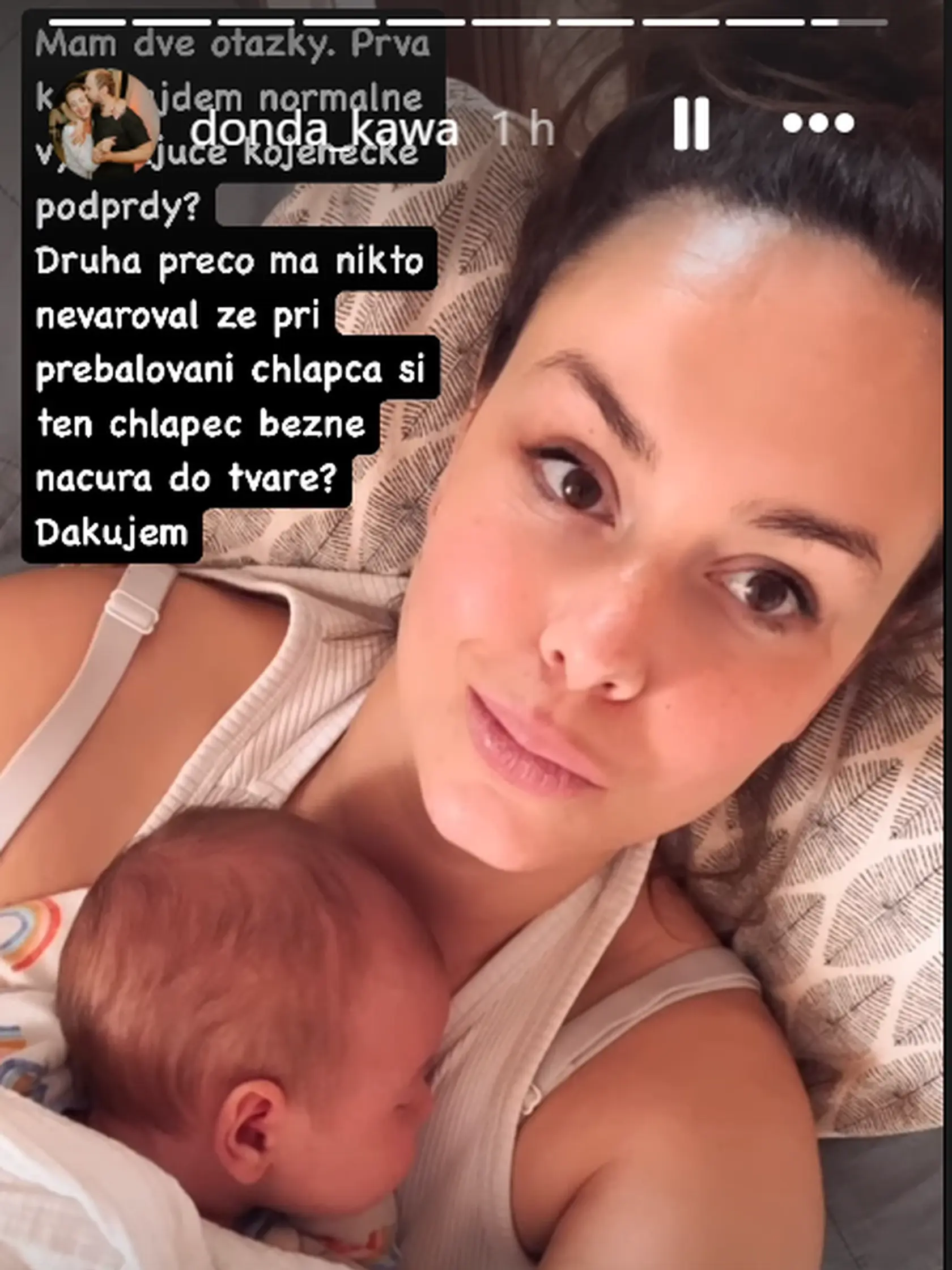 Dominika Kavaschová zverejnila roztomilú fotku so synčekom