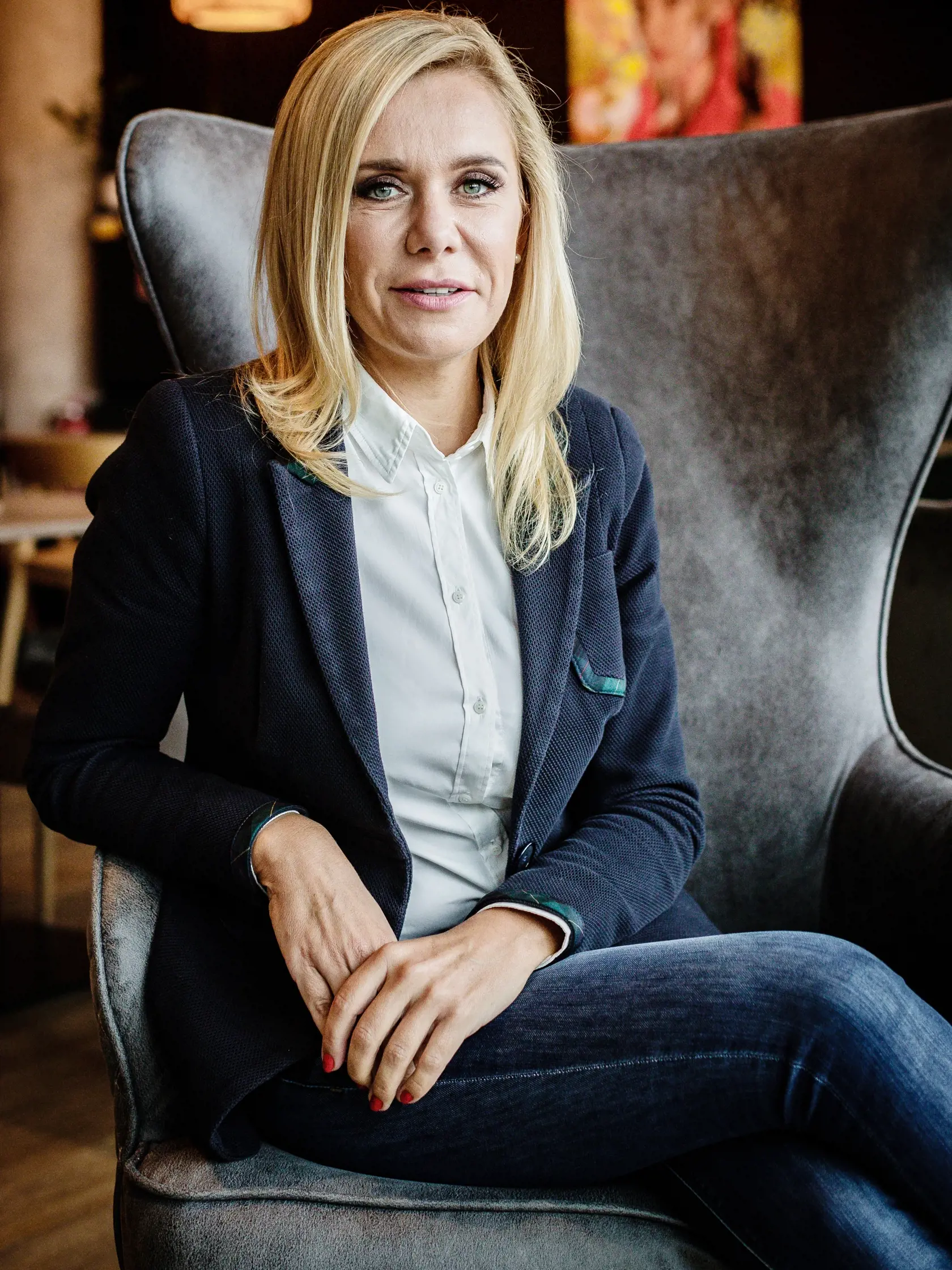 Na snímke Ing. Denisa Saková, PhD. , slovenská politička a bývalá ministerka vnútra Slovenskej republiky.