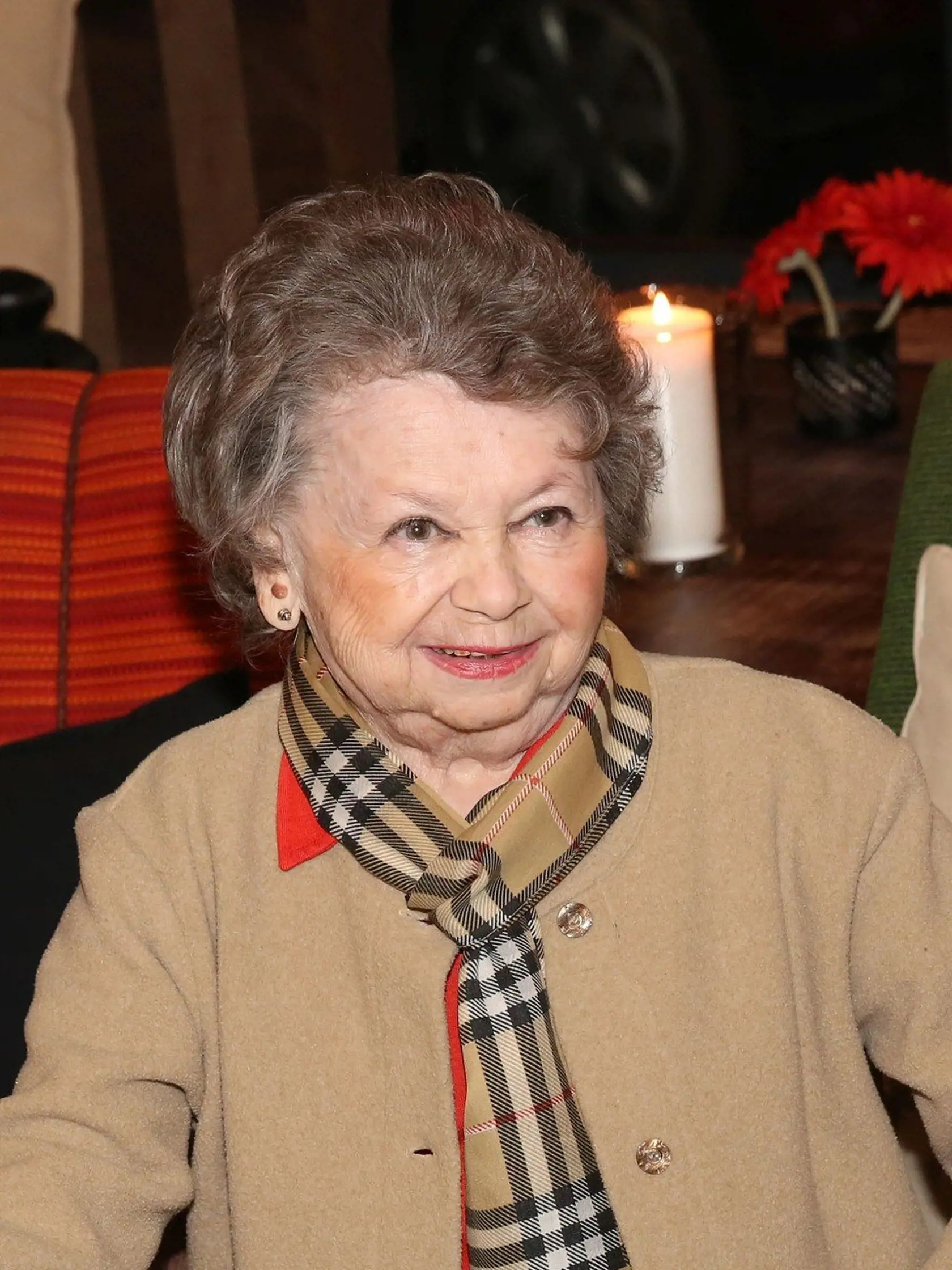 Herečka Aťka Janoušková(† 88).