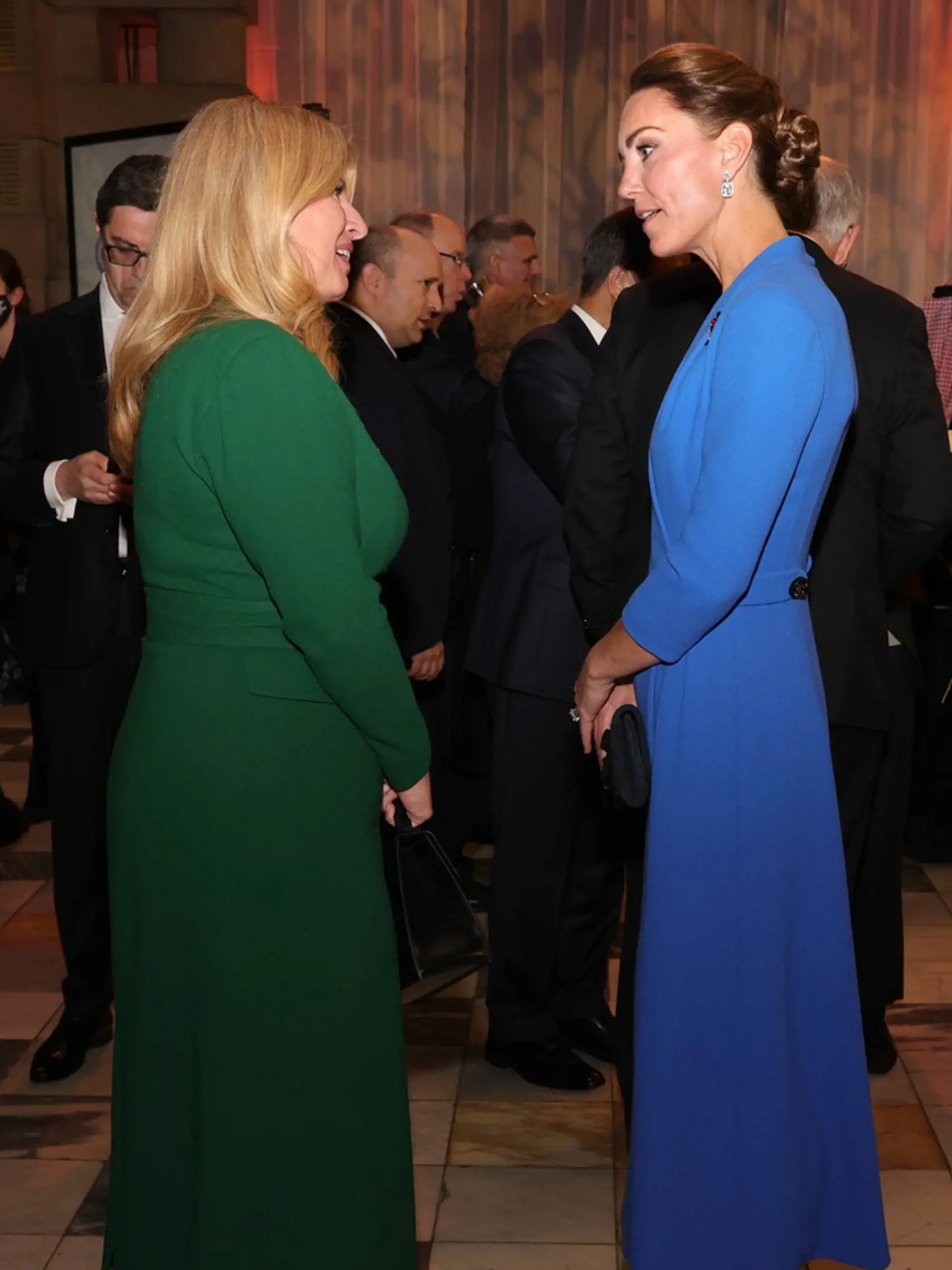 Zuzana Čaputová a Kate Middleton