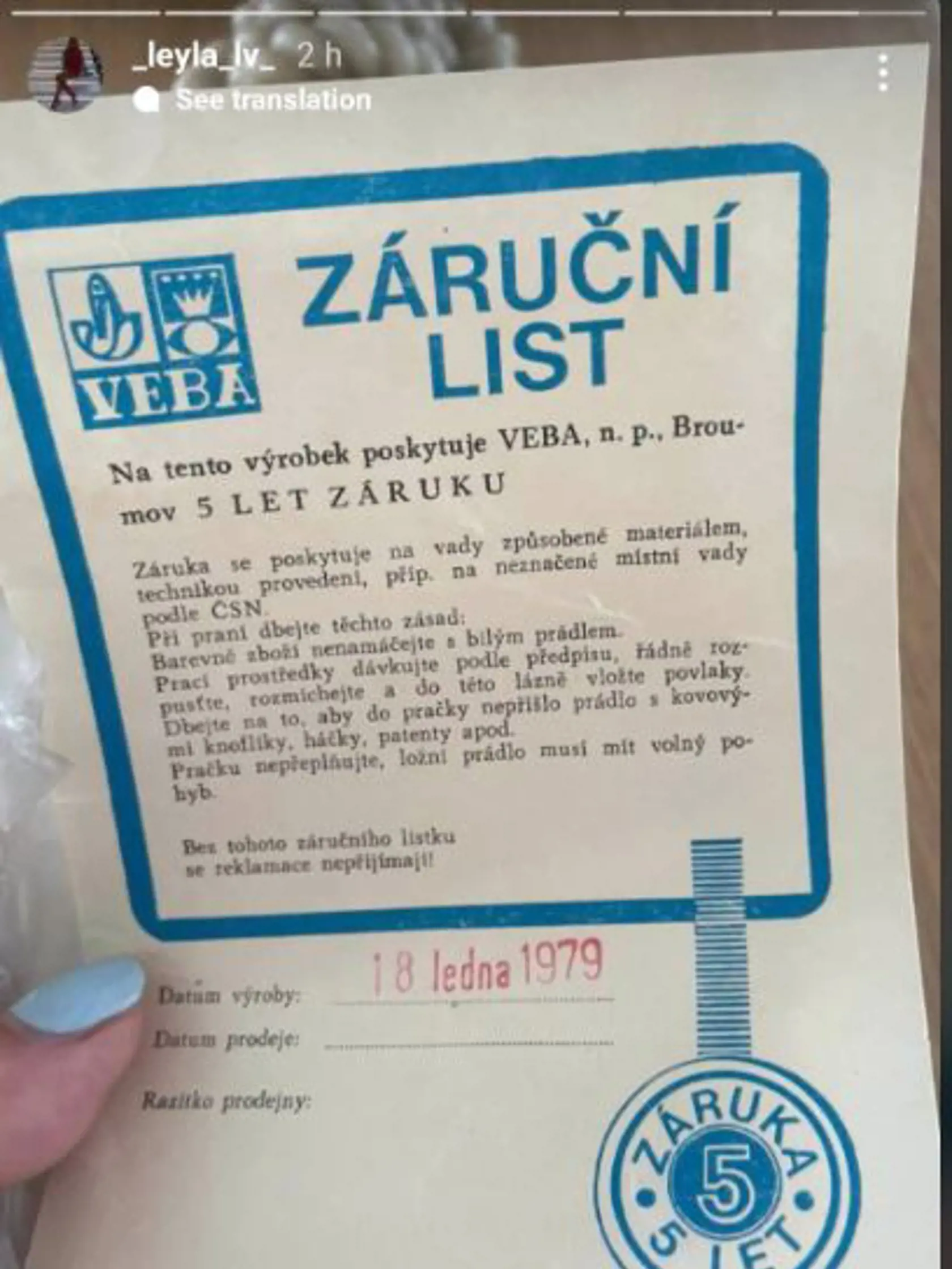 Laura Vizváryová zverejnila záber z nemocnice. Dostala posteľnú bielizeň z roku 1979.