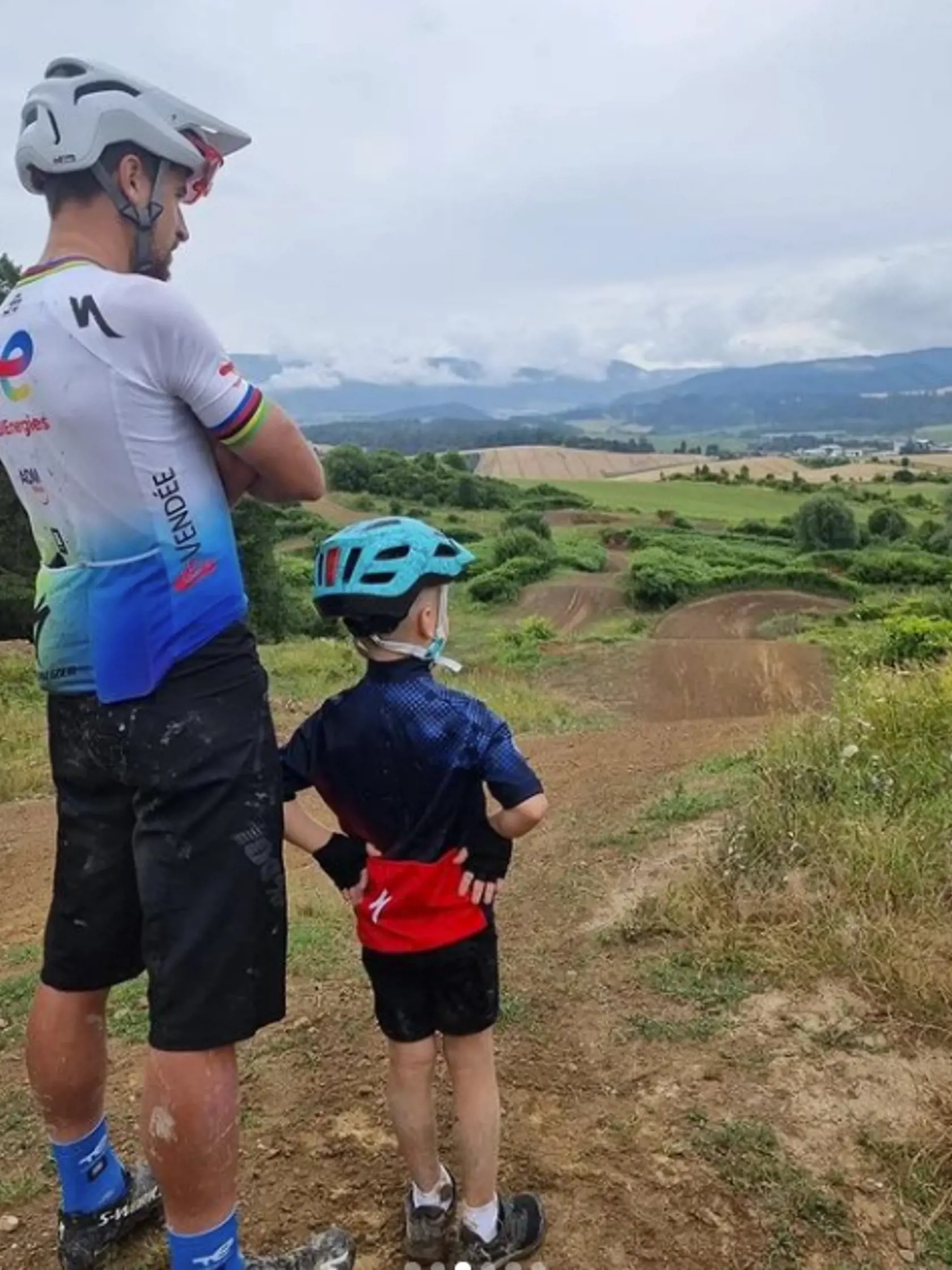 Peter Sagan a syn Marlon