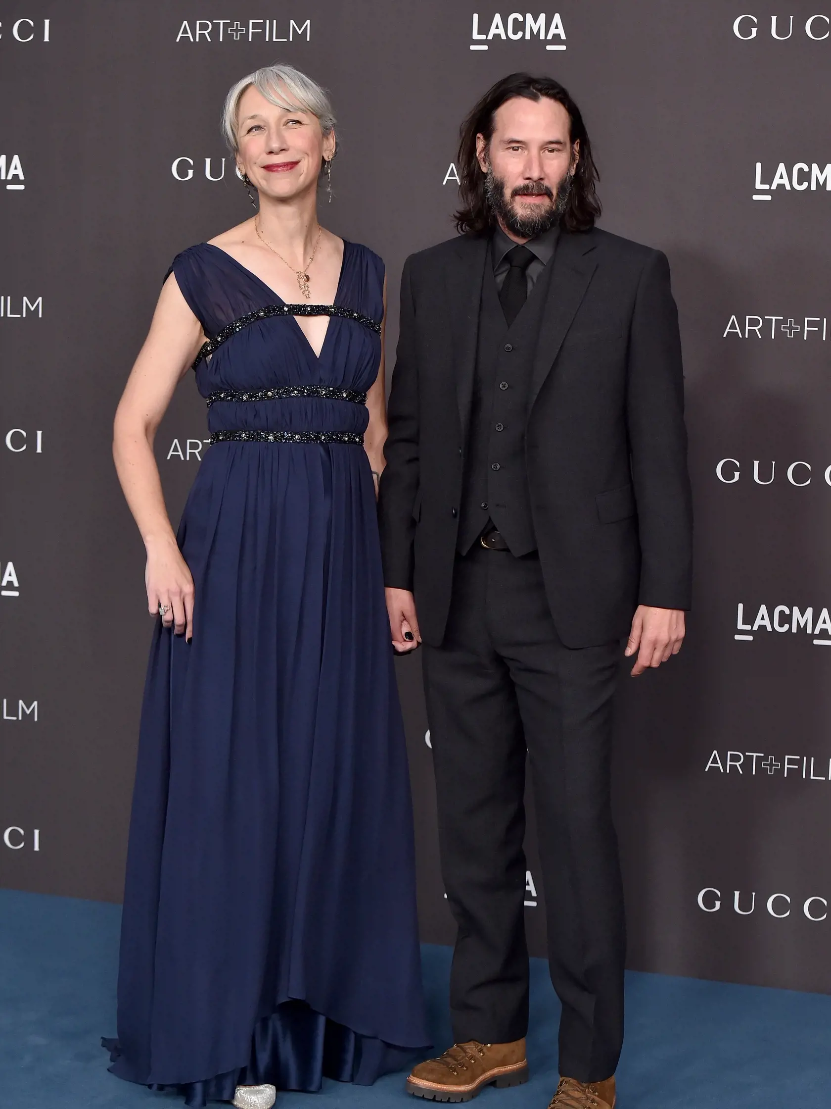 Keanu najnovšie žiari po boku svojej novej priateľky, známej umelkyne.