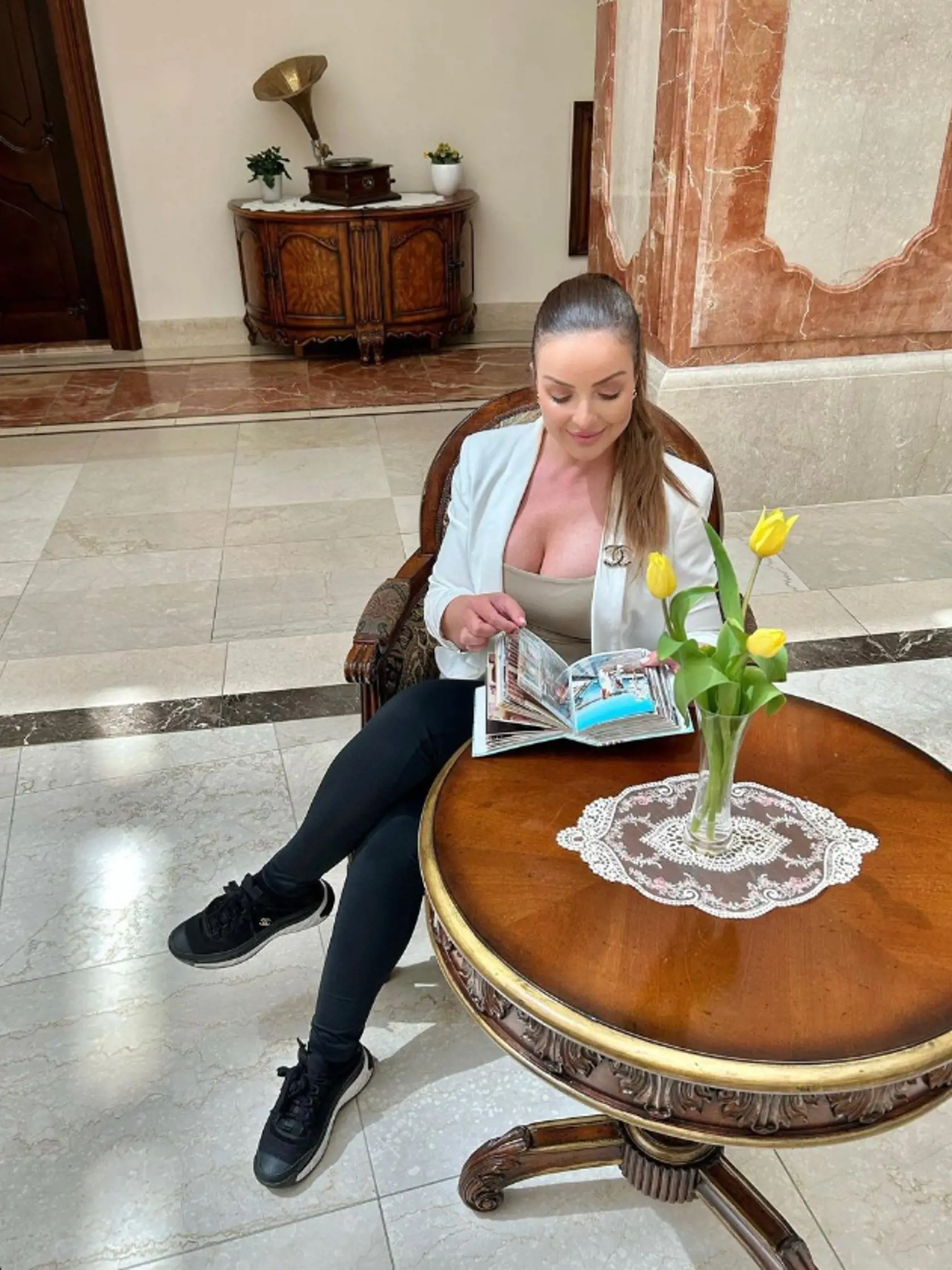 Daniela Nízlová v požehnanom stave