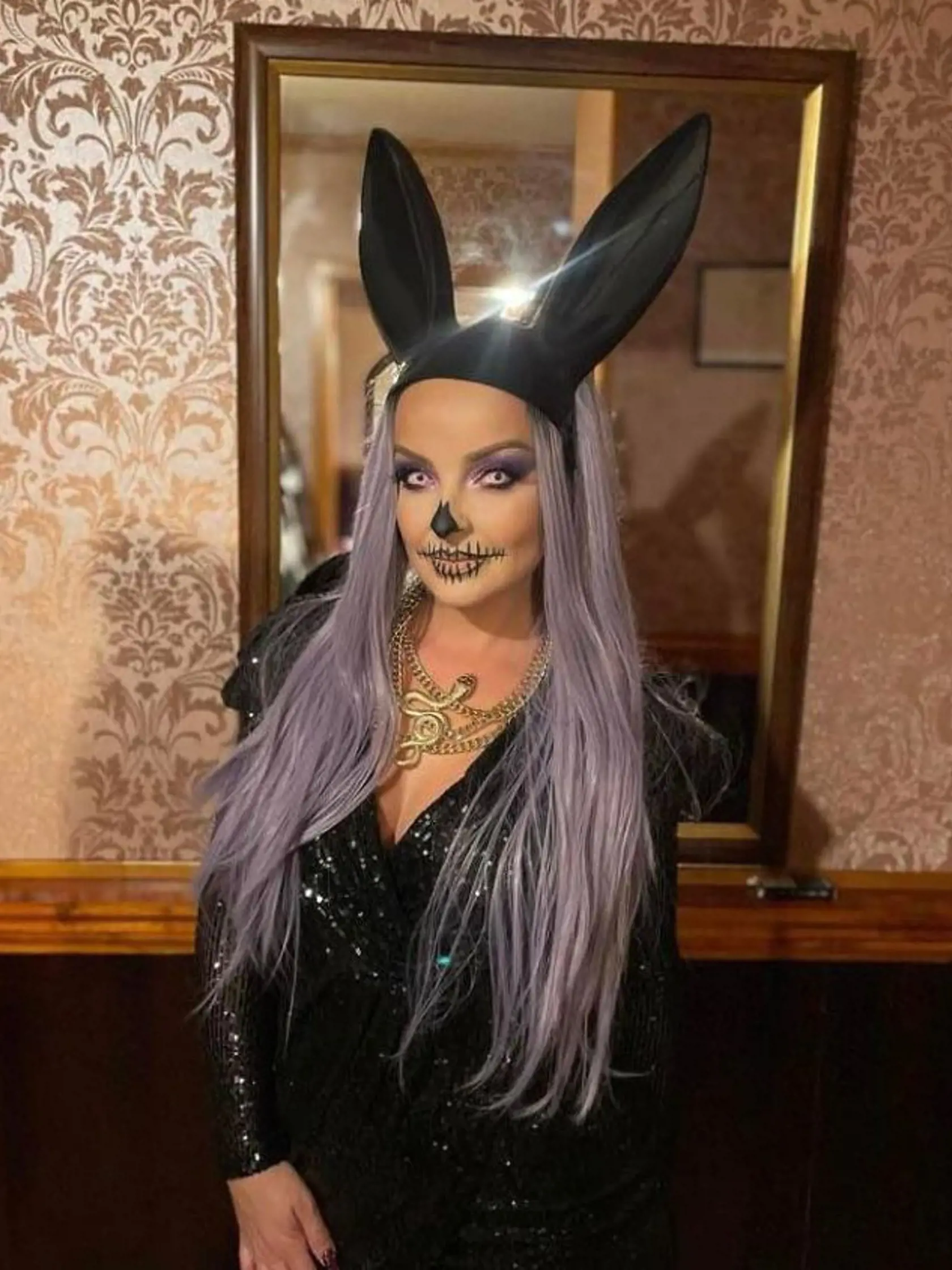 Halloween našich celebrít: Na snímke twiinska Daniela Nízlová.