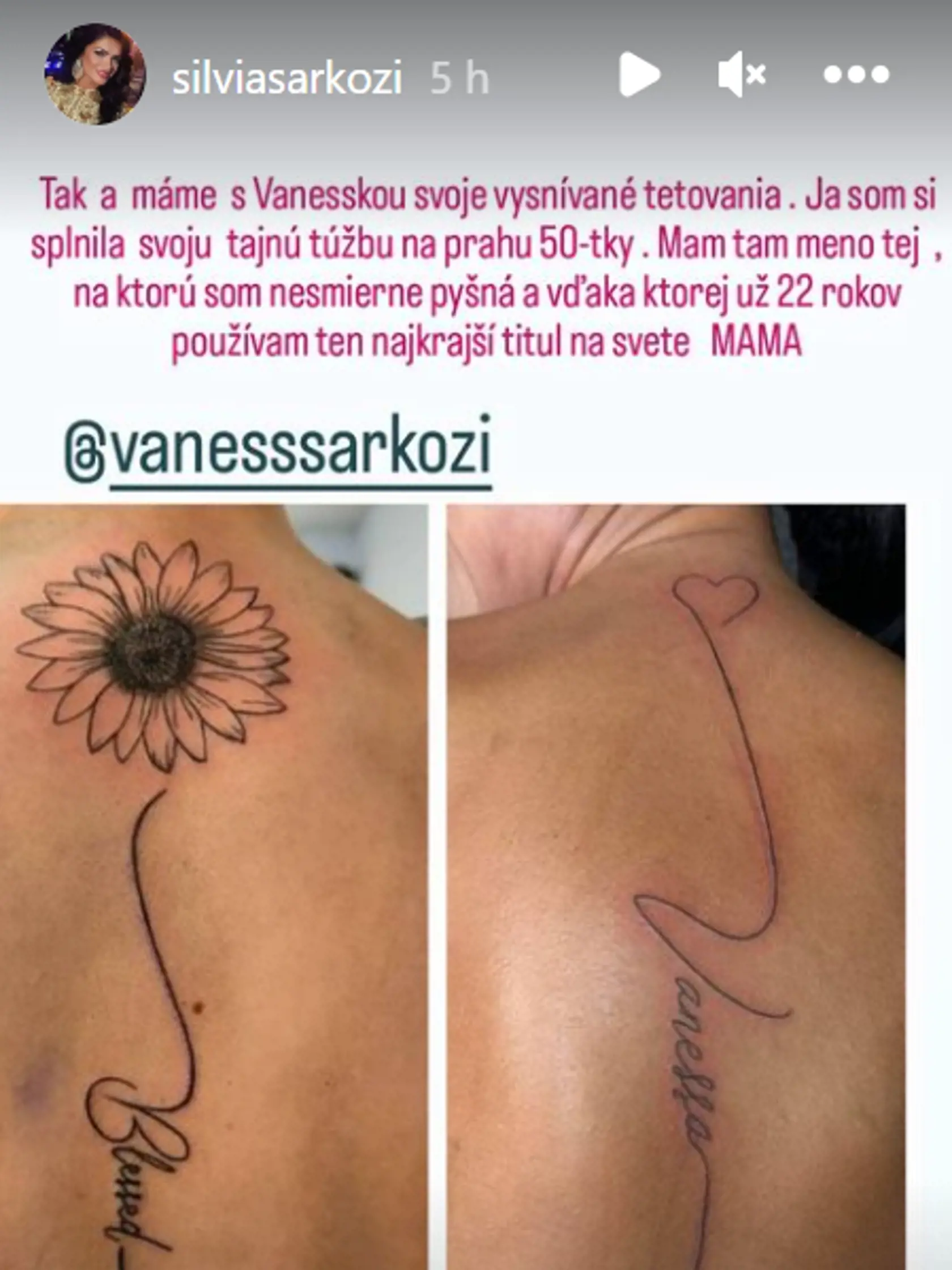 Mama a dcéra si splnili sen o spoločnom tetovaní.