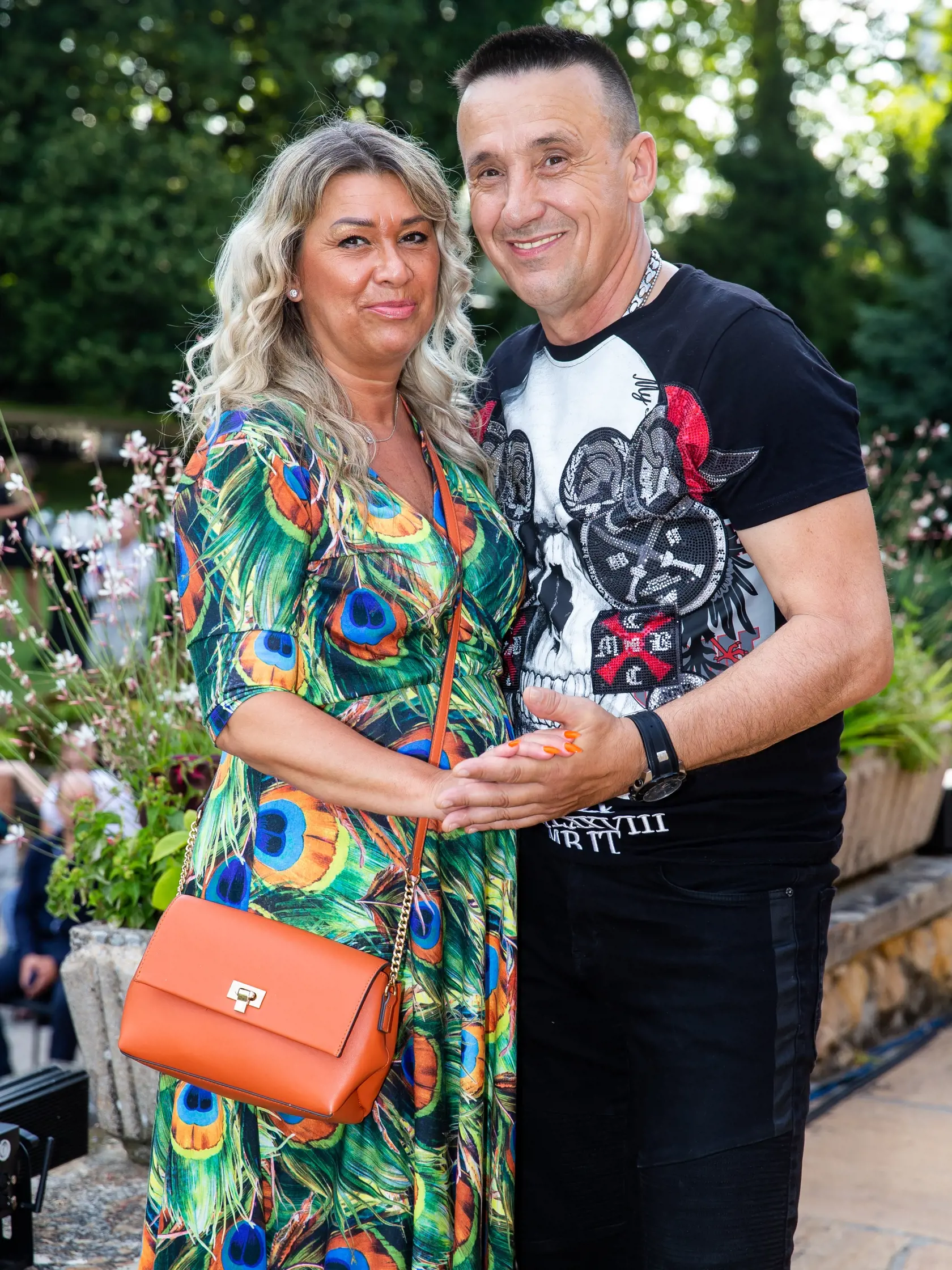 Prestige Fashion Event v Piešťanoch. Na snímke je Janette Drapáková a Pavol Drapák.