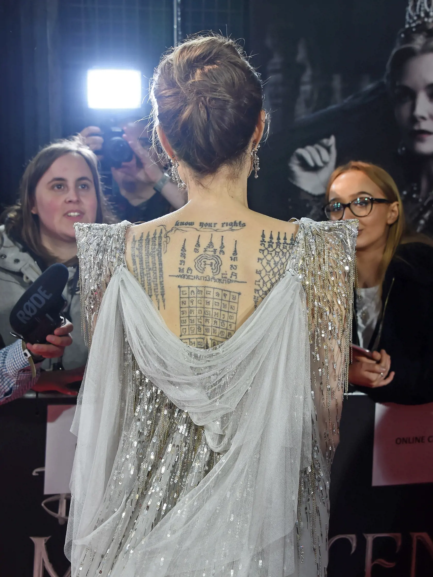 Angelina Jolie na premiére filmu Zloba