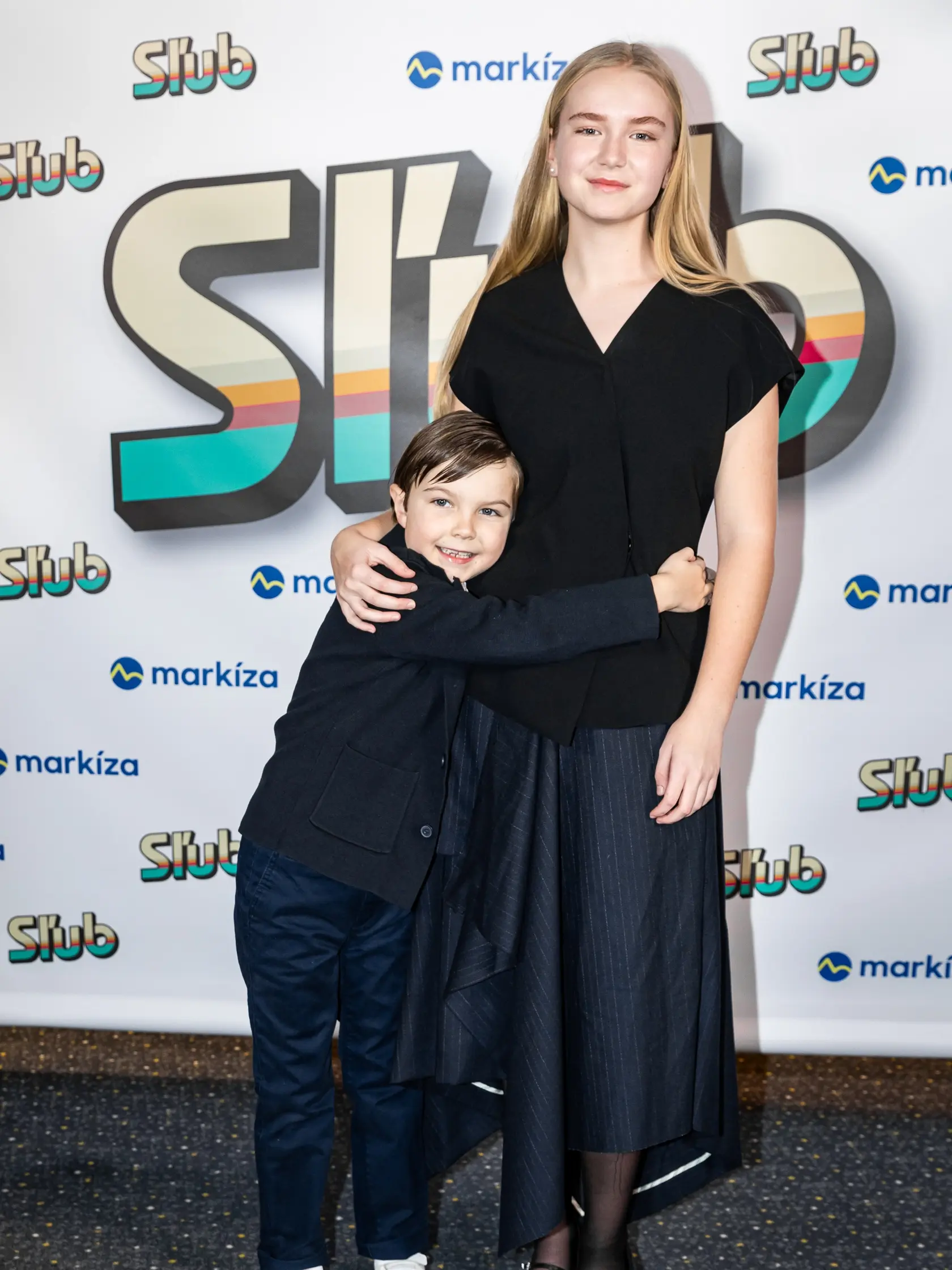 Premiéra denného televízneho seriálu “SĽUB” v Bratislave. Na snímke Tatiana Čobejová a Liam Nemček.