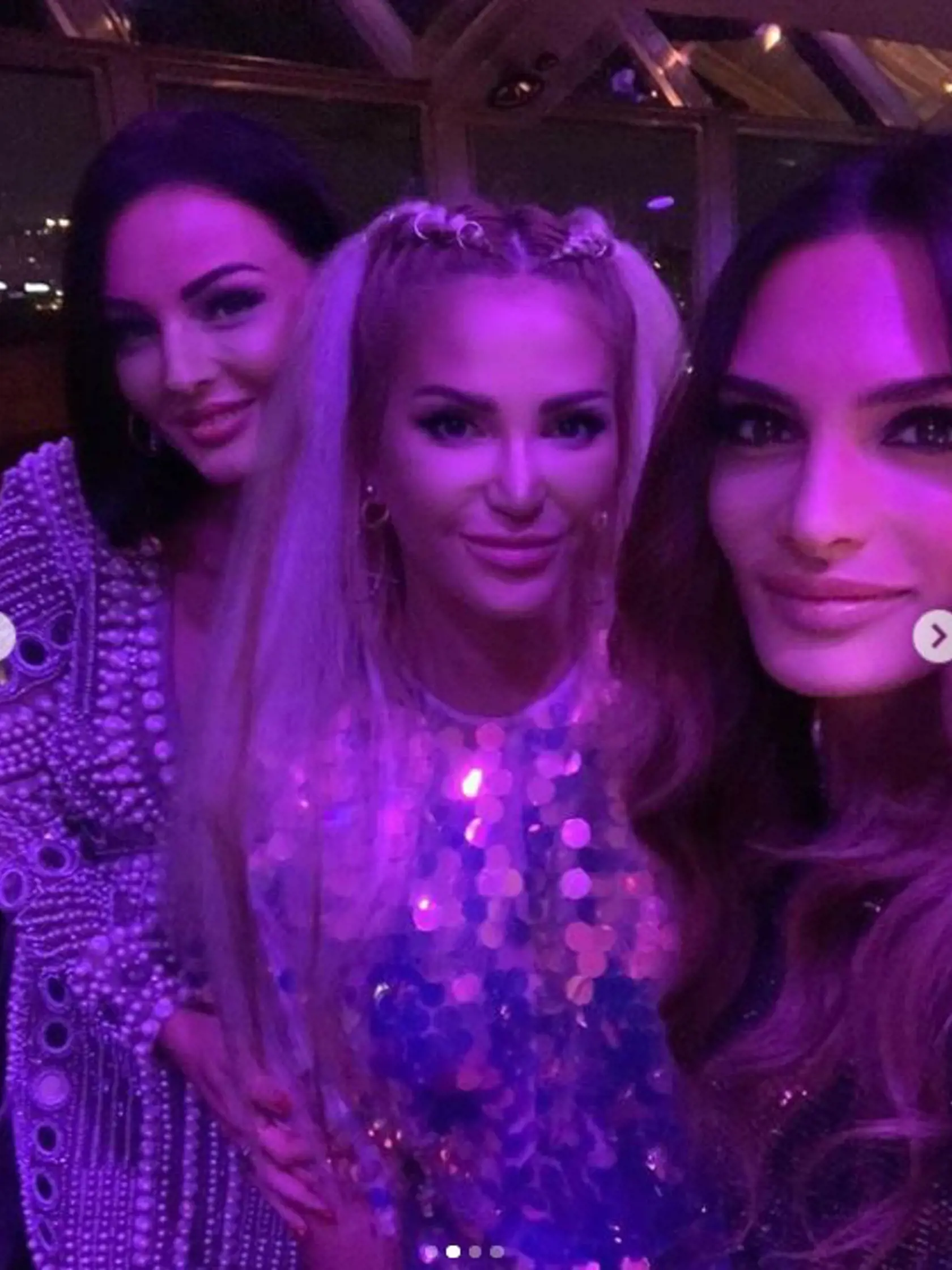Oslavu Aleny Pallovej si užila aj Kristína Kormúthová a veronika Husárová.