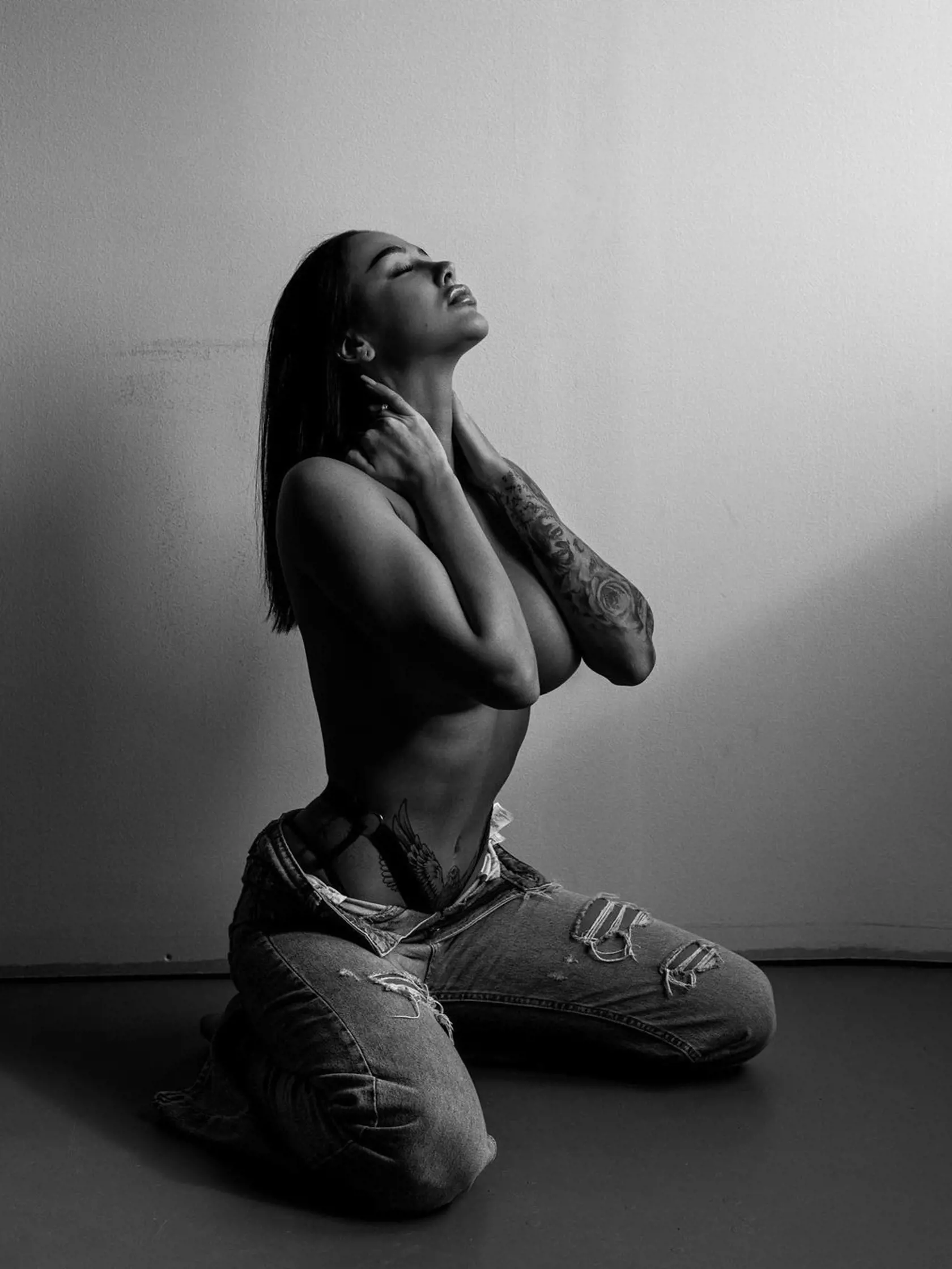 Marcela nafotila dráždivé zábery s profesionálnou fotografkou.