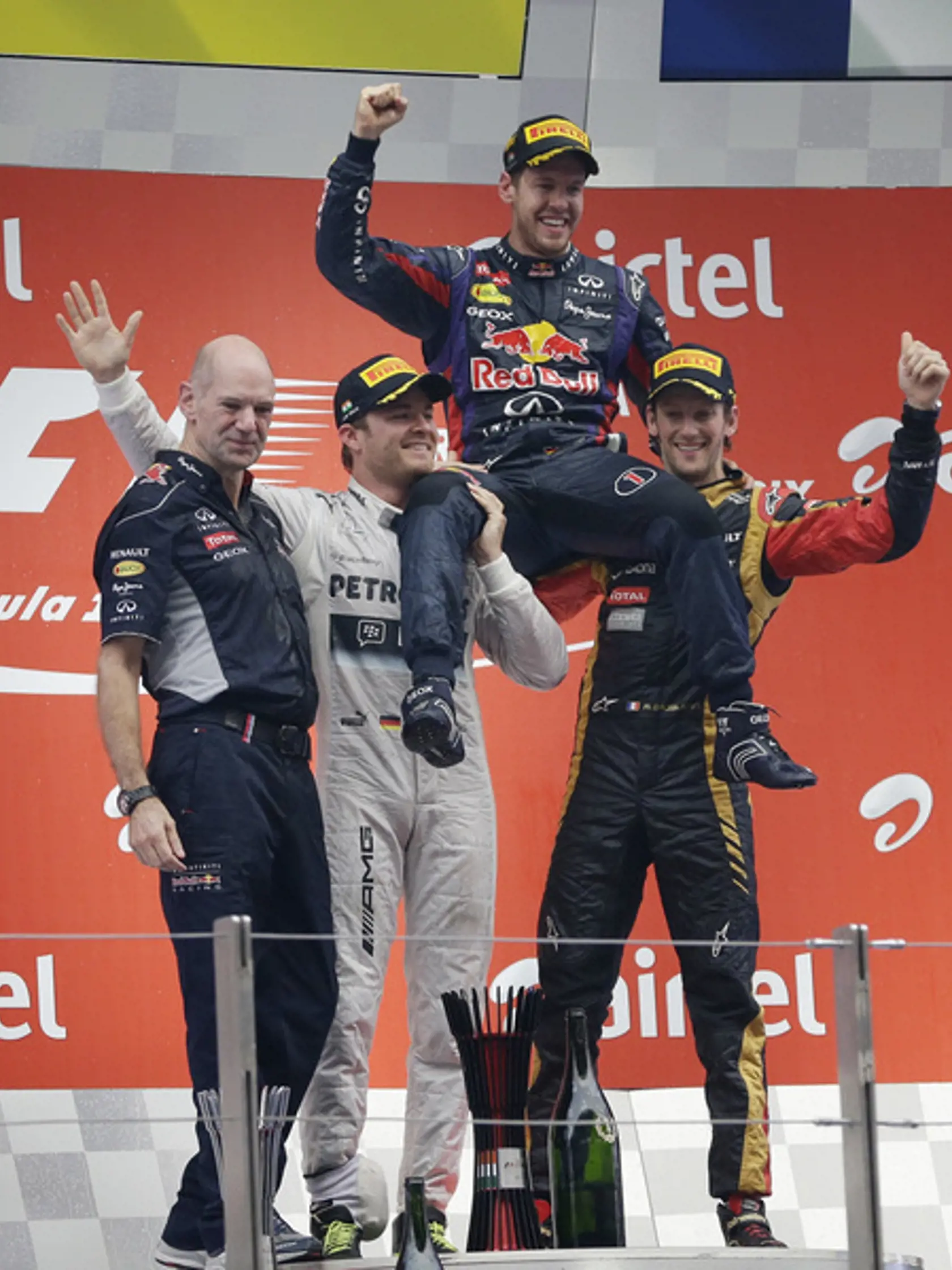 Sebastian Vettel je opäť majstrom sveta Formuly 1.