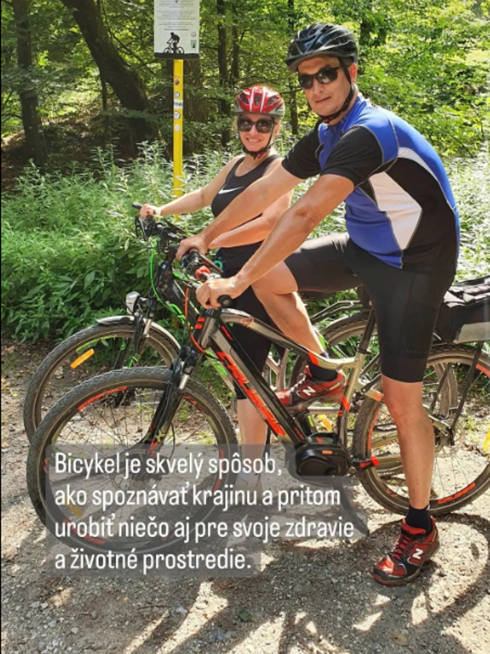 Čaputová s Rizmanom si užili dovolenku na dvoch kolesách.