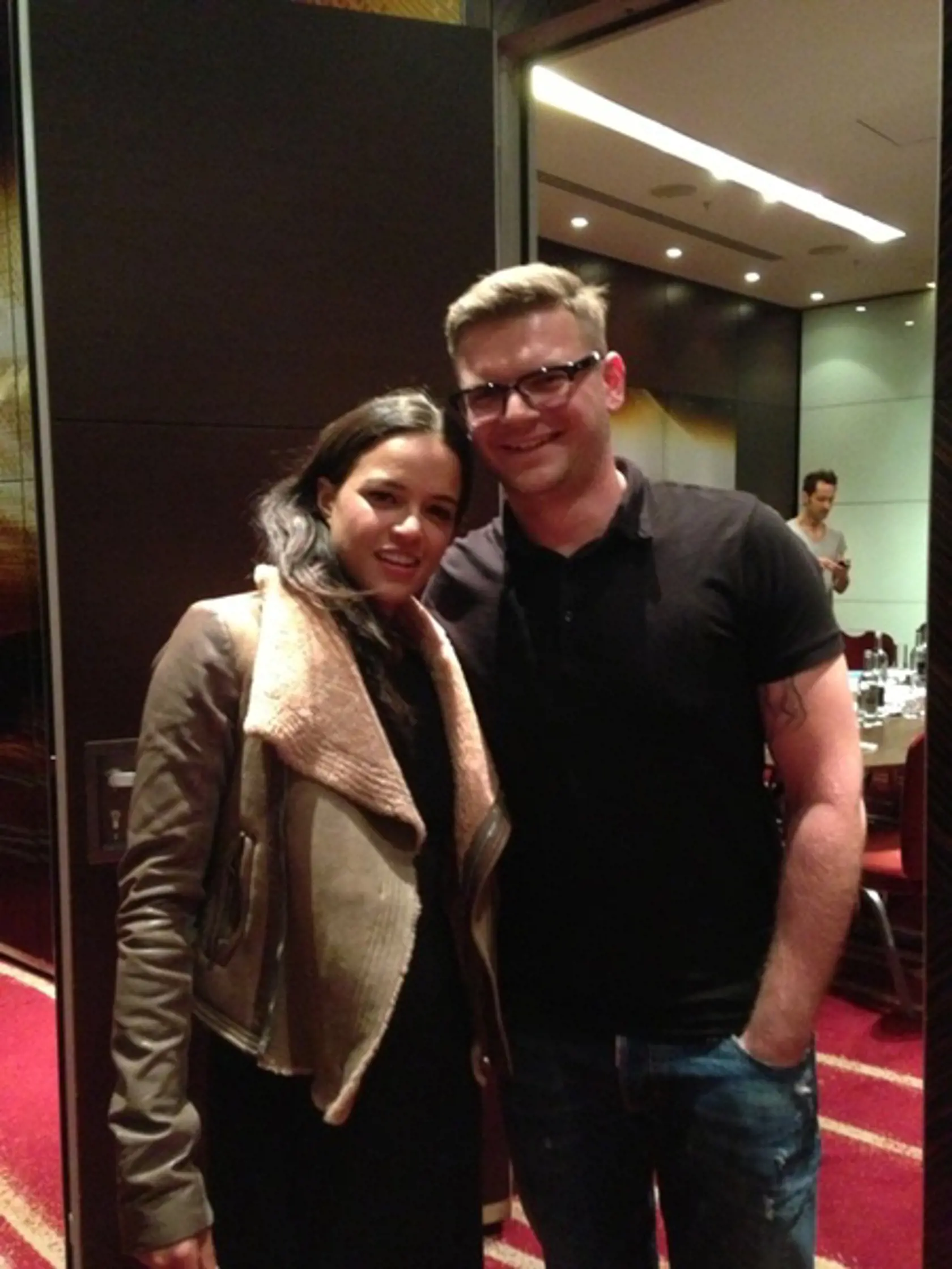 SLOVENSKÝ
REDAKTOR Boris
Pršo sa porozprával
s Michelle
Rodriguez.
Pôsobila na neho
veľmi uvoľnene
a príjemne.