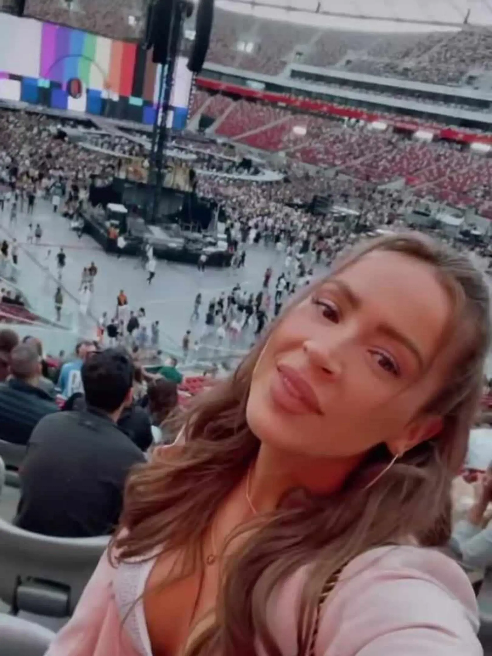 Koncert vo Varšave si nenechala ujsť ani Dominika Mirgová.