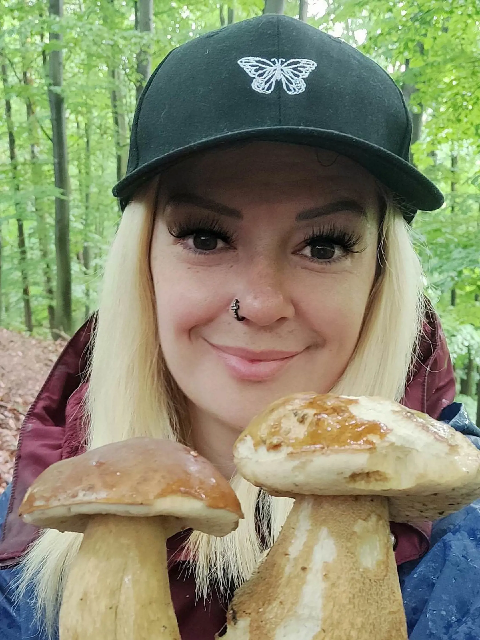 Ďalšia hubárka. (ilustrák)