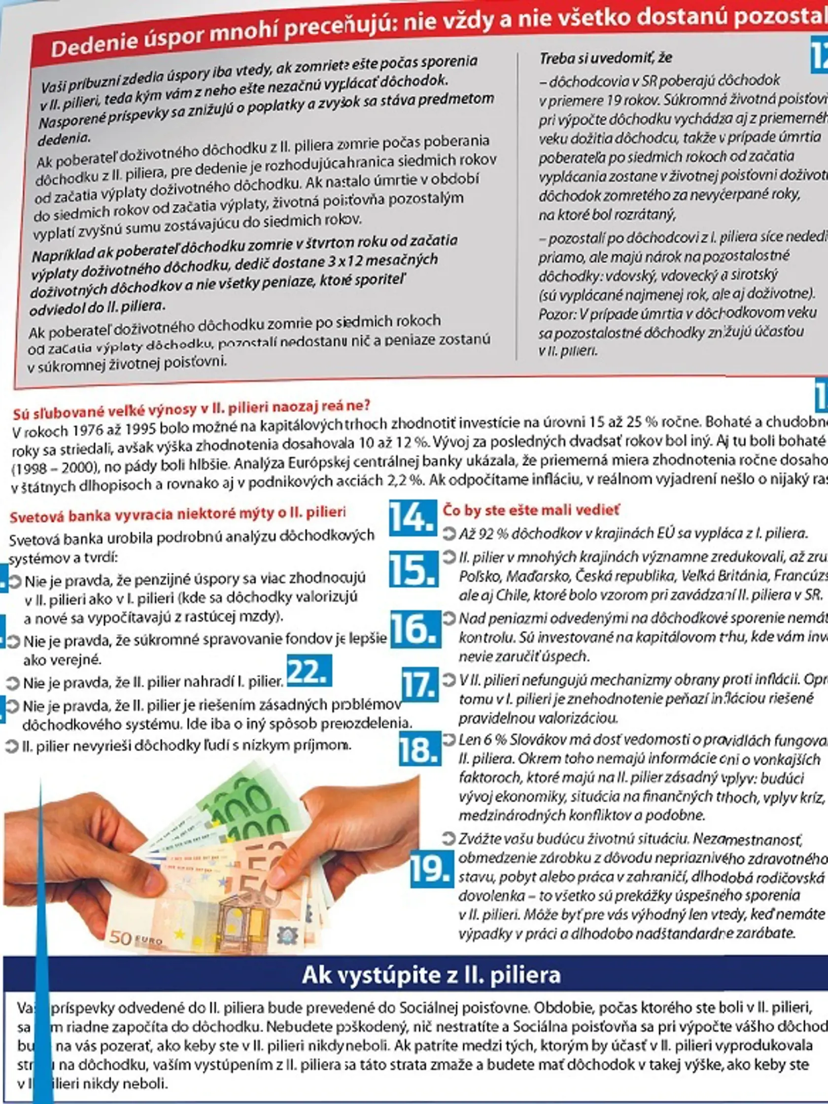 Druhý pilier list druhý.