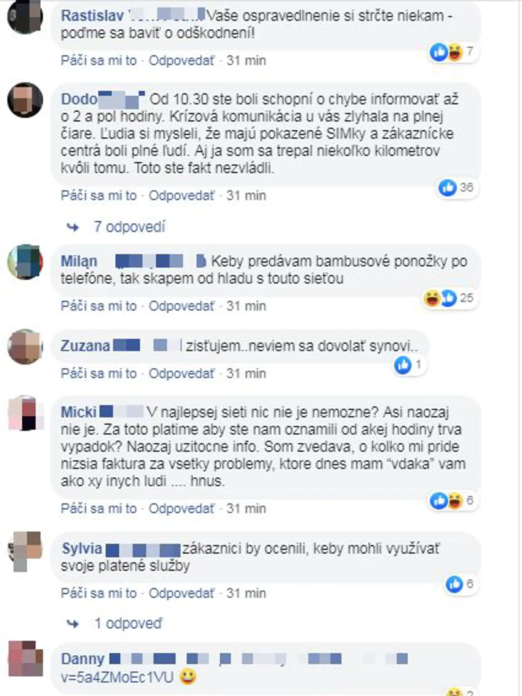 Zákazníci Telekomu sú nespokojní a mnohí žiadajú odškodnenie.