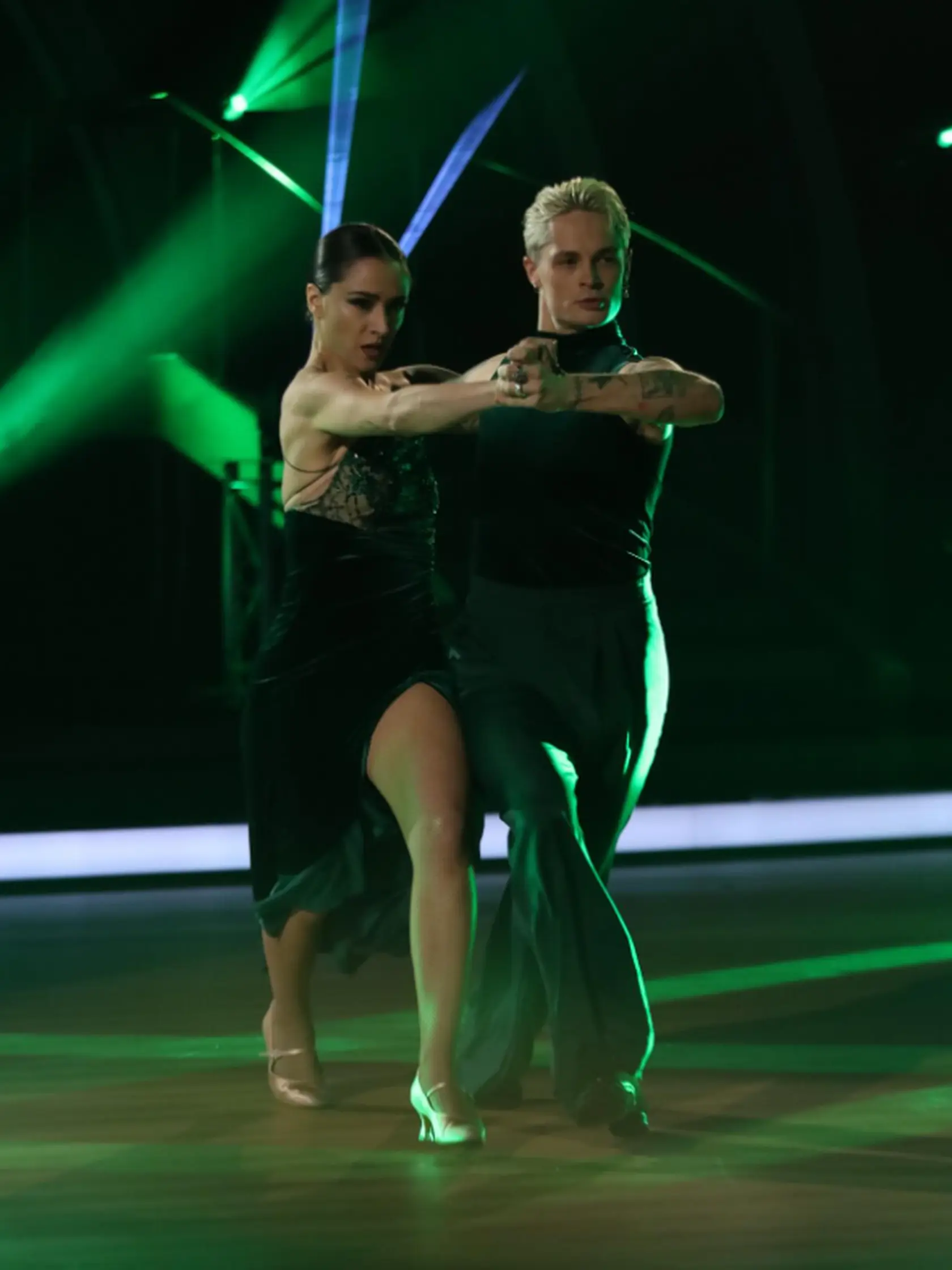 V šiestom kole tancovala Eva Burešová tango.