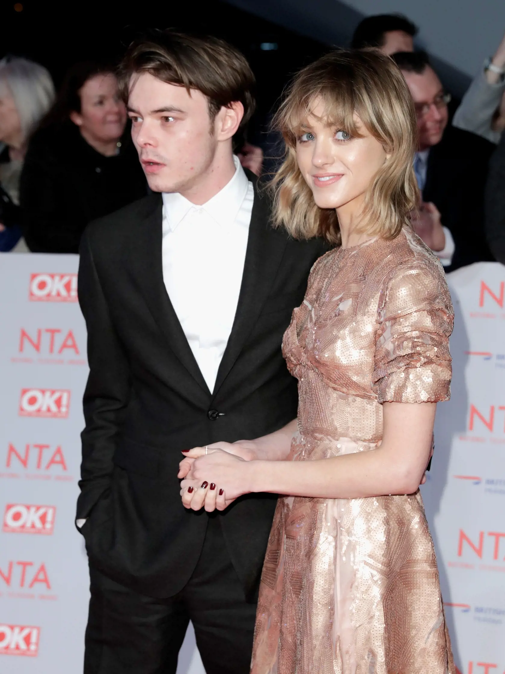 Natalia Dyer a Charlie Heaton