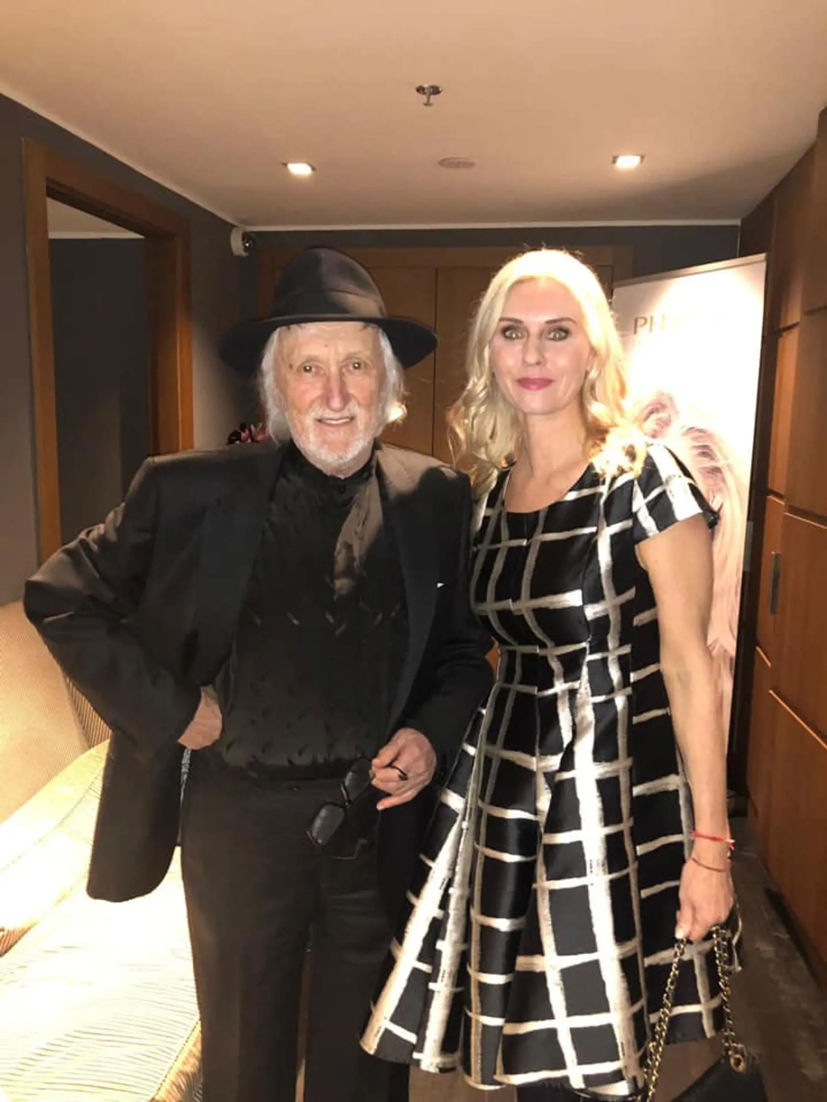 Monika Jankovská a Juraj Jakubisko