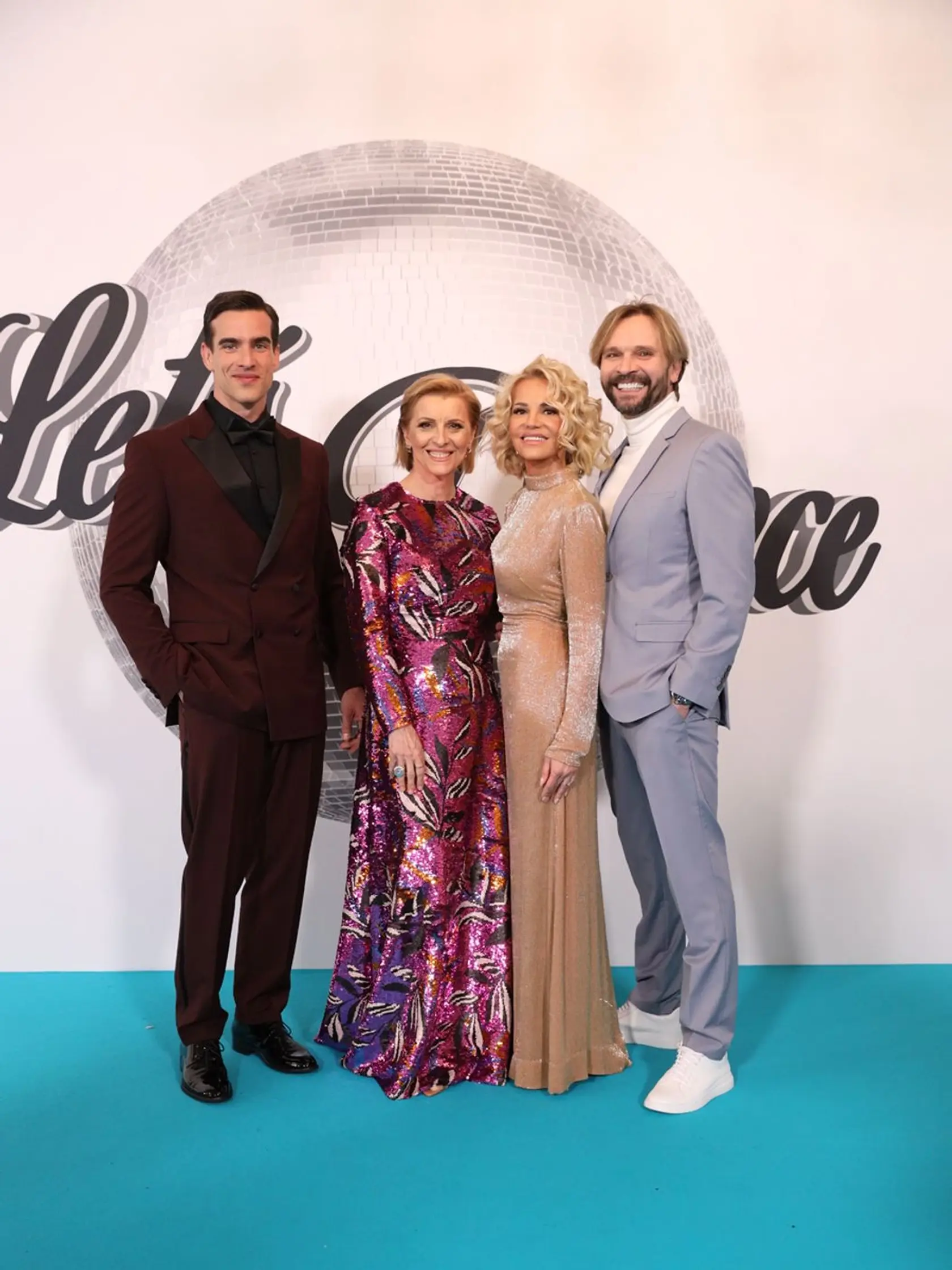 6. kolo Let´s Dance: Adam Bardy, Tatiana Drexler, Dara Rolins a Ján Ďurovčík. 
