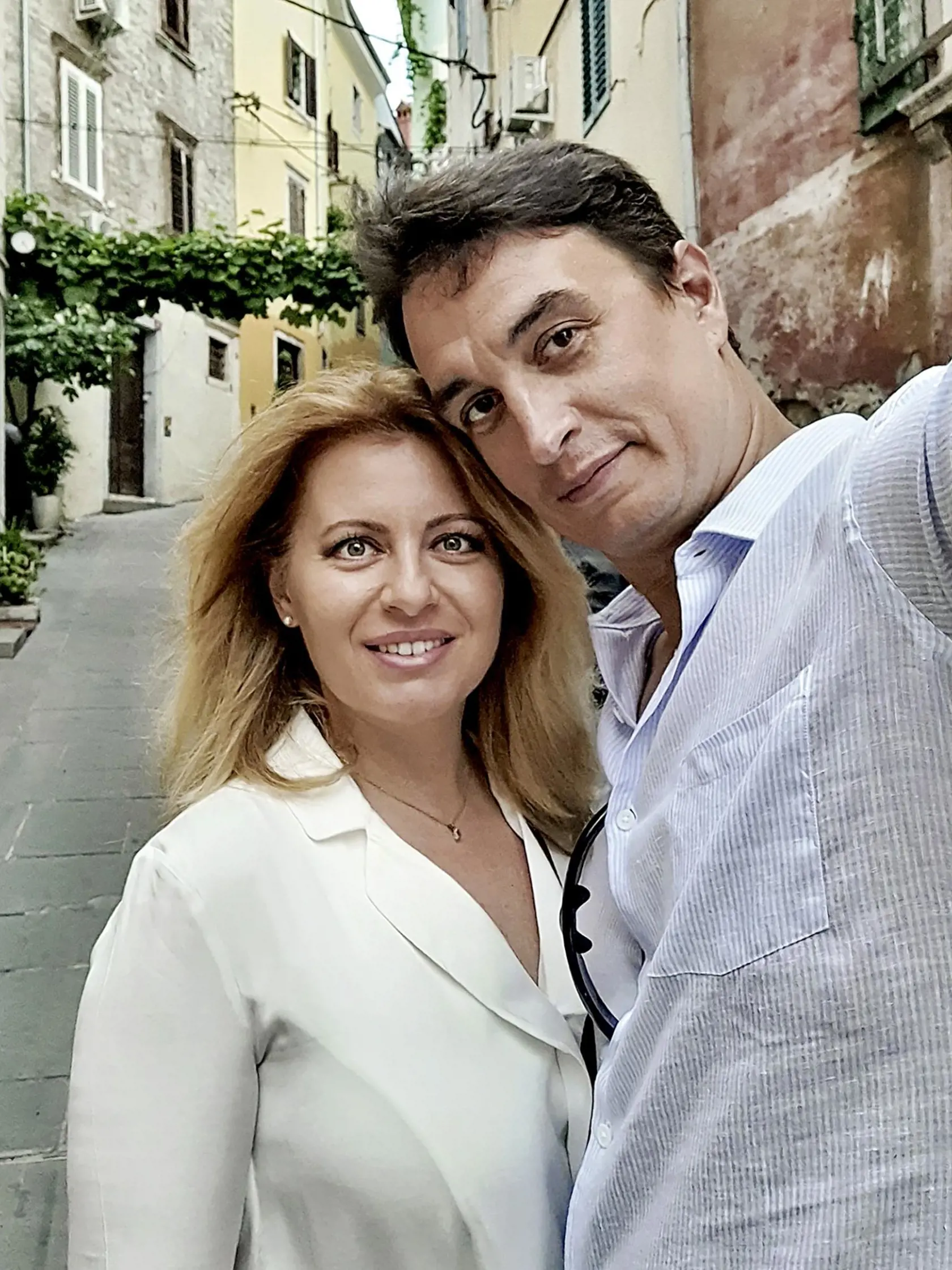 Juraj RIzman a prezidentka Zuzana Čaputová