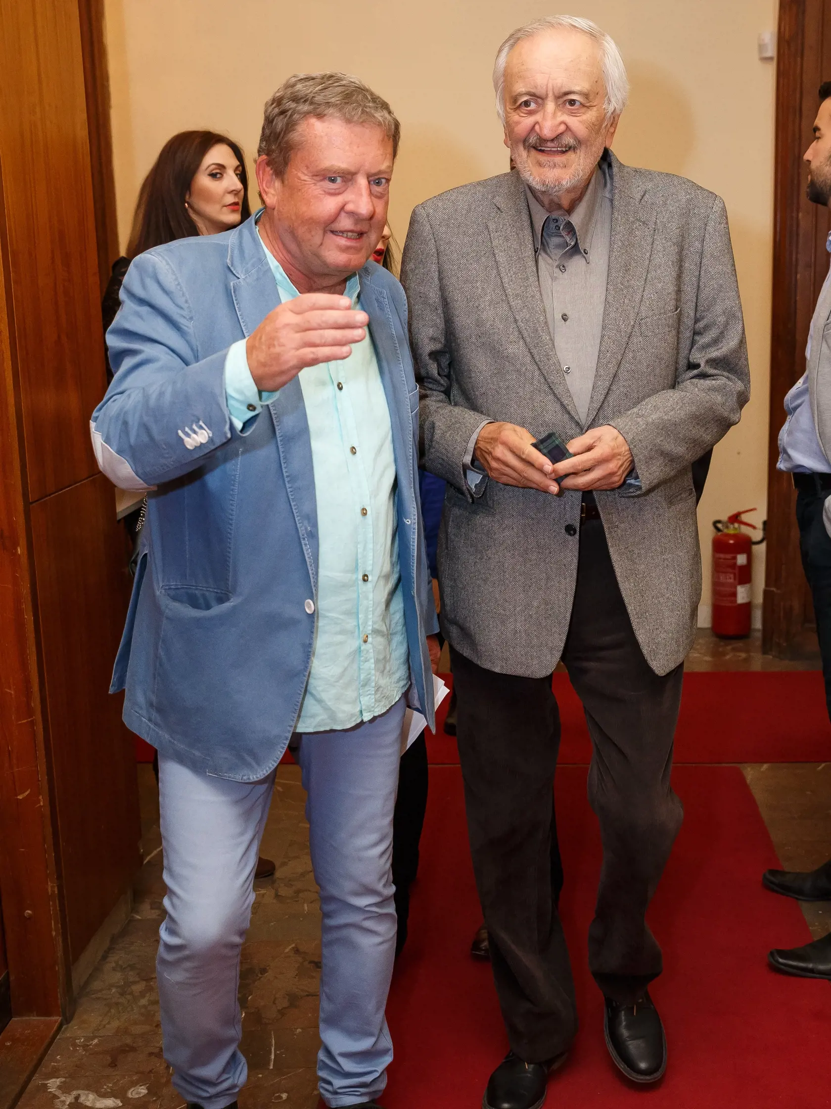 Štefan Wimmer krstil svoju knihu v Bratislavskom Mirbachovom paláci. Krstným otcom bol Milan Lasica.