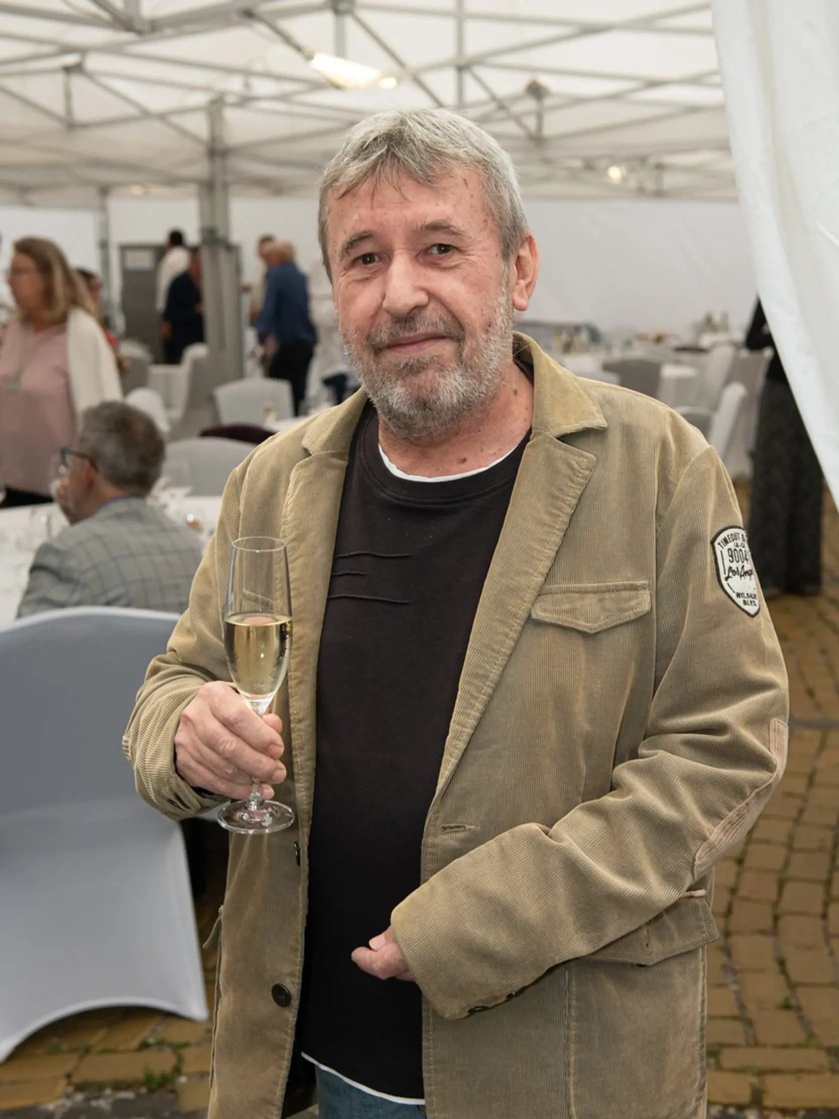 Oslava 70-ky producenta Štefana Wimmera: Na snímke humorista a herec Rasťo Piško.