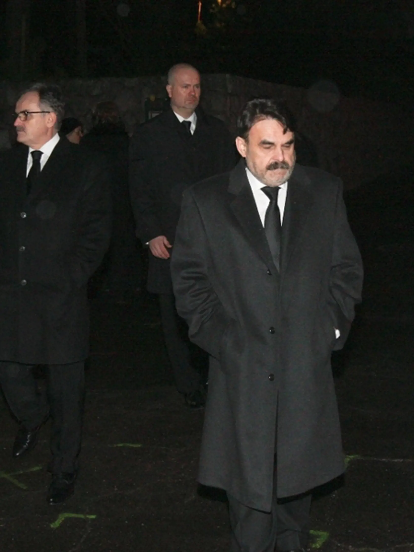 Generálny prokurátor tiež prišiel na pohreb.