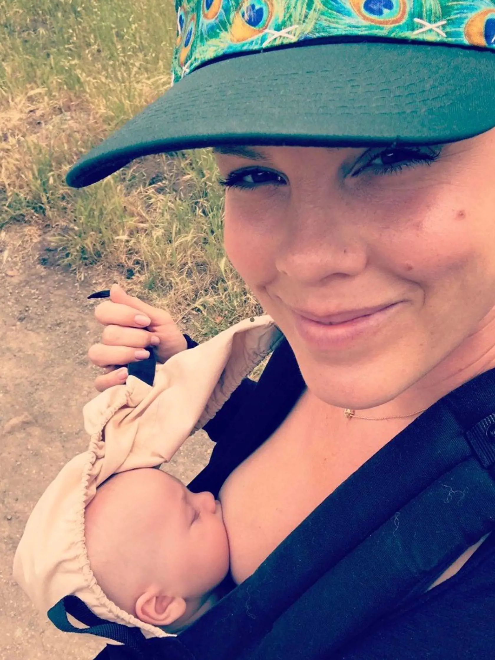 13.April.2017  Singer Pink seen breastfeeding her son Jameson in this Celebrity Social Media photo posted via Instagram!, Image: 329115557, License: Rights-managed, Restrictions: XPOSURE PHOTOS DOES NOT CLAIM ANY COPYRIGHT OR LICENSE IN THE ATTACHED MATERIAL. ANY DOWNLOADING FEES CHARGED BY XPOSURE ARE FOR XPOSURE'S SERVICES ONLY, AND DO NOT, NOR ARE THEY INTENDED TO, CONVEY TO THE USER ANY COPYRIGHT OR LICENSE IN THE MATERIAL, Model Release: no, Credit line: Profimedia, Xposurephotos