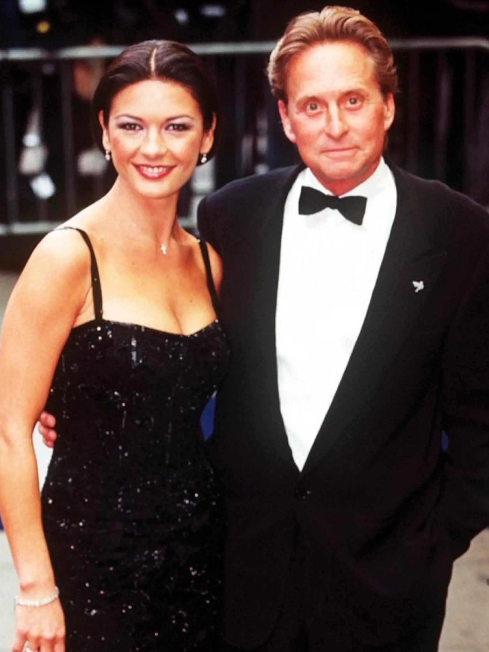 Manželia  Catherine Zeta-Jones a Michael Douglas.