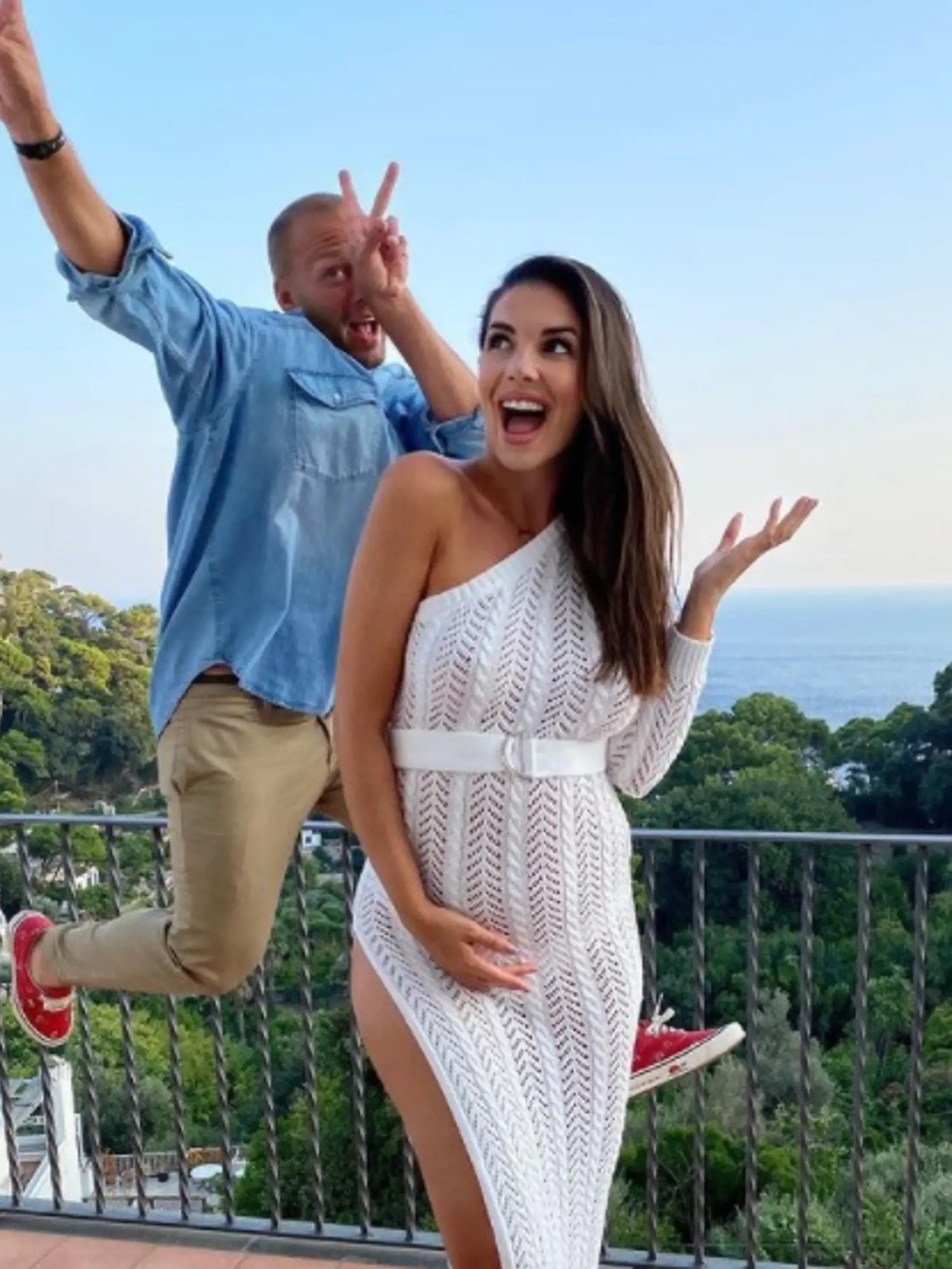Pod touto fotkou na sociálnej sieti Instagram oznámila Soňa Skoncová, že čaká chlapčeka!