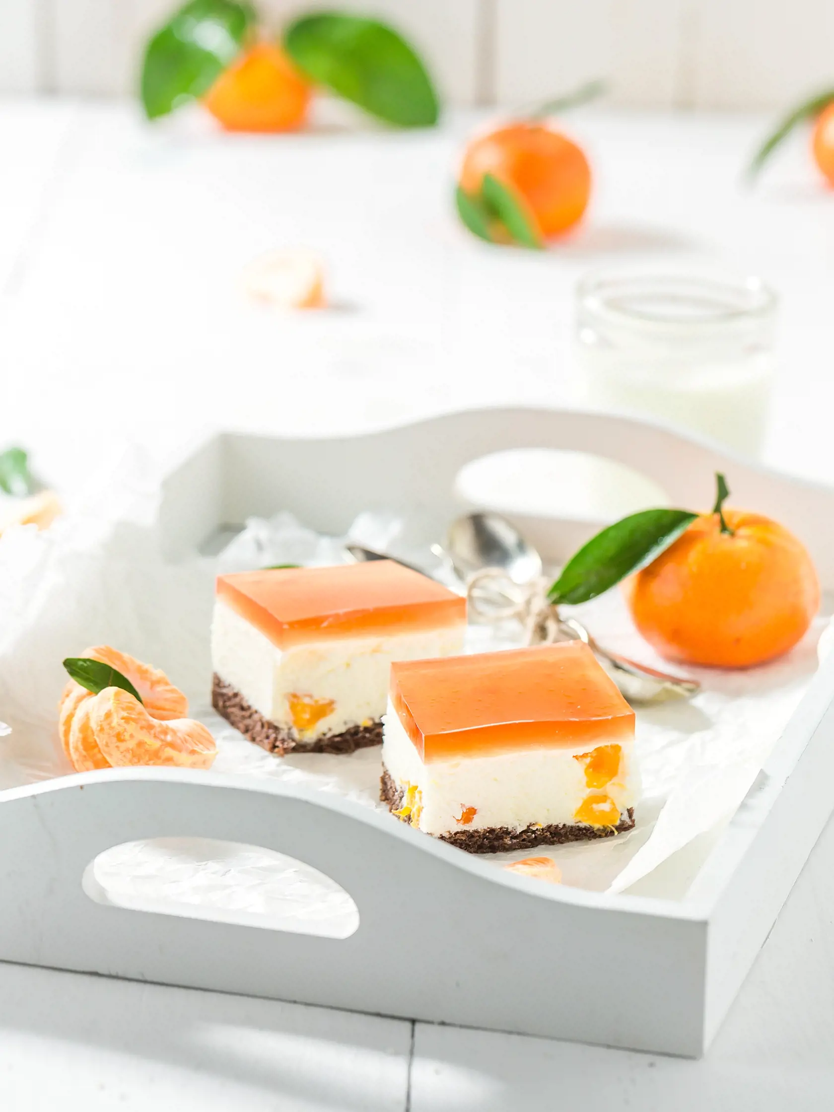 Mandarínkový cheesecake