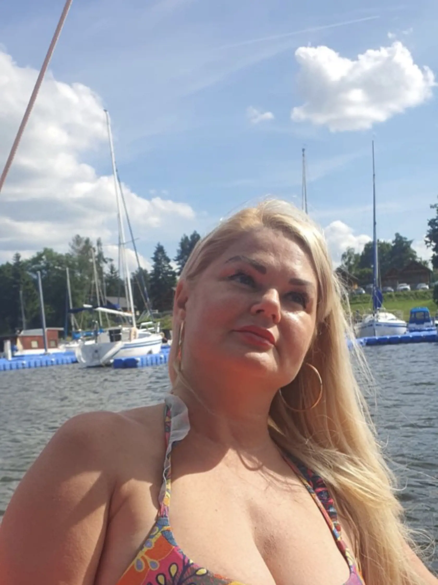 Silviina sestra Štefánia pred chudnutím
